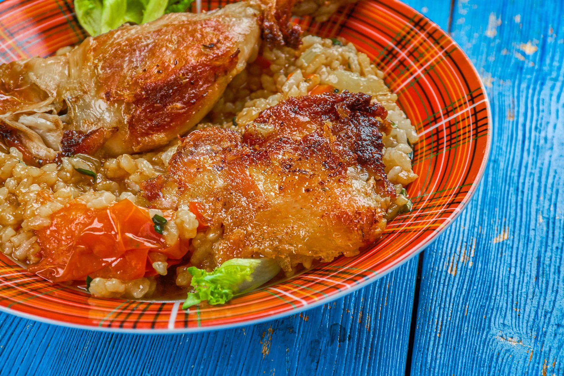 Caribbean One Pot Dish Jerk Chicken Rice