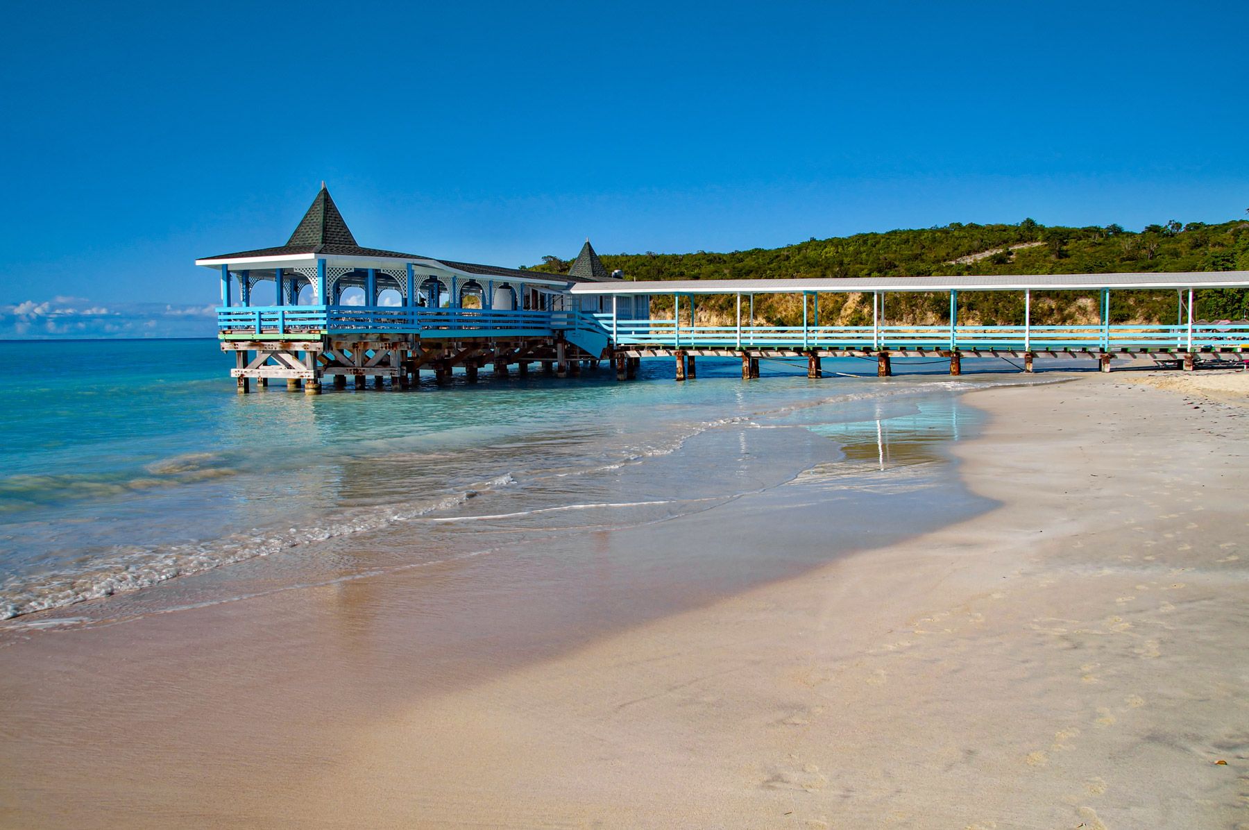 Warri Pier at Dickenson Bay Antigua