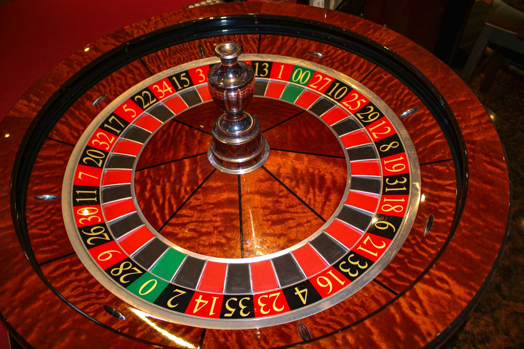 roulette gambling table