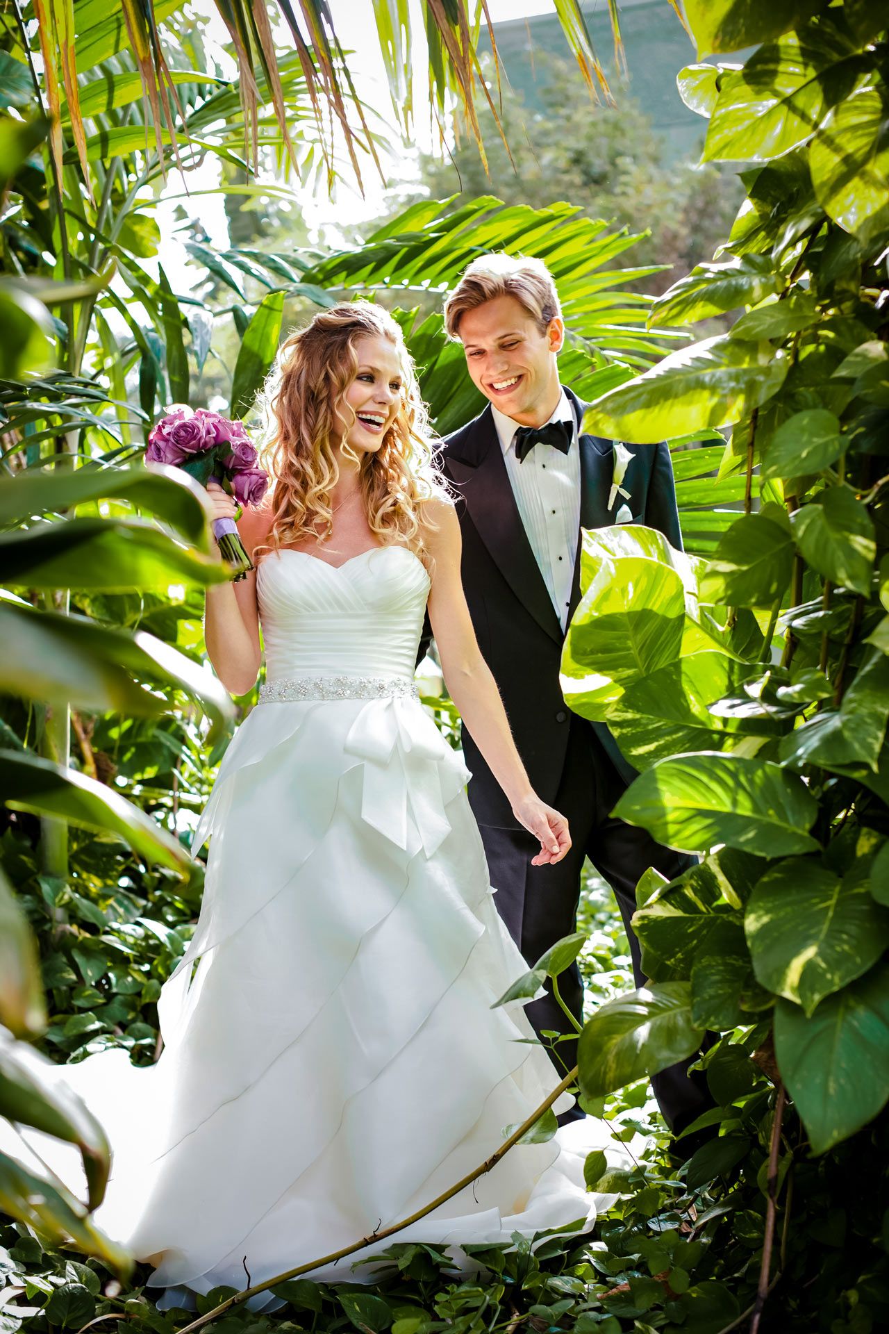 wedding in garden