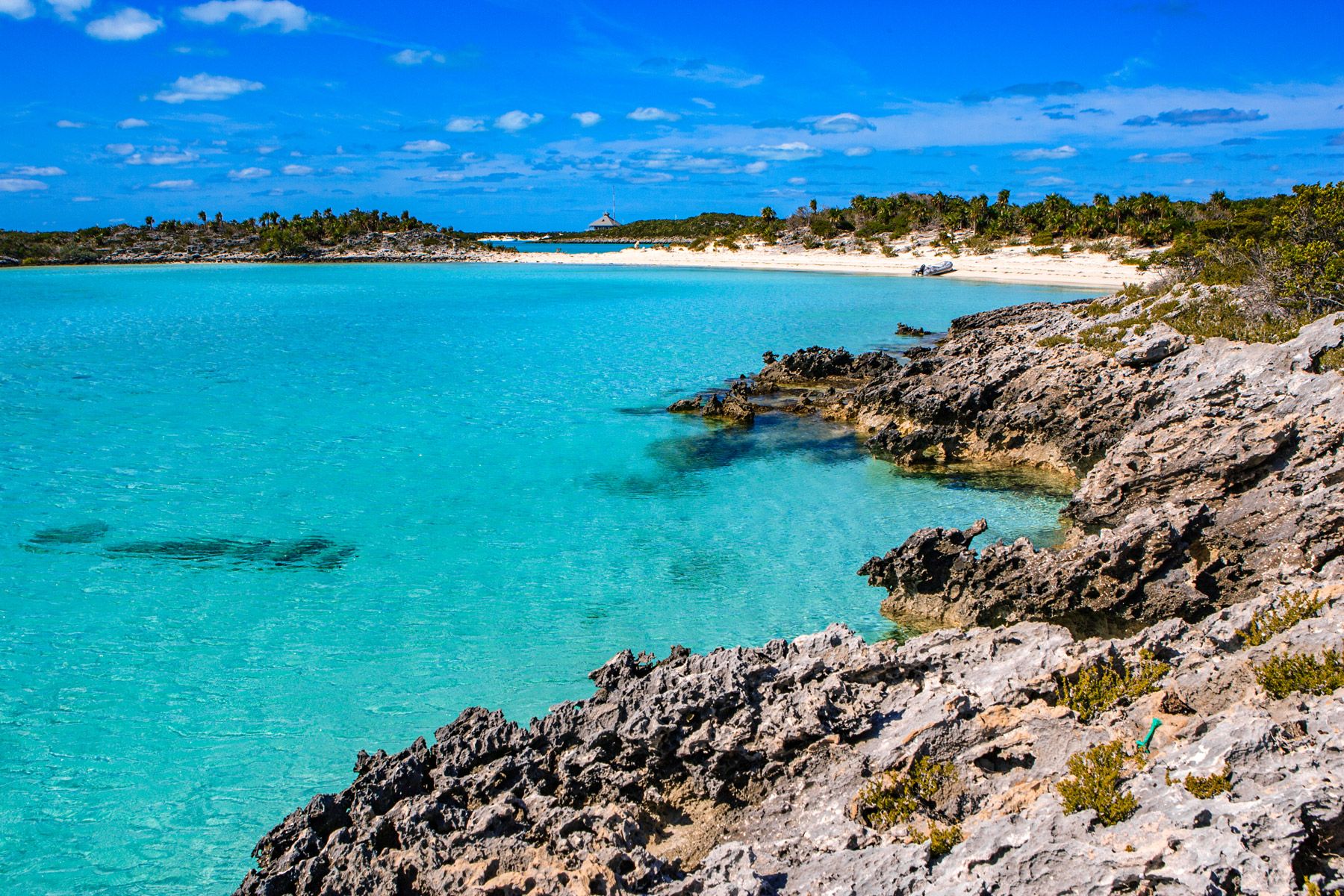 Butterfly Beach Warderick Wells Exuma Bahamas