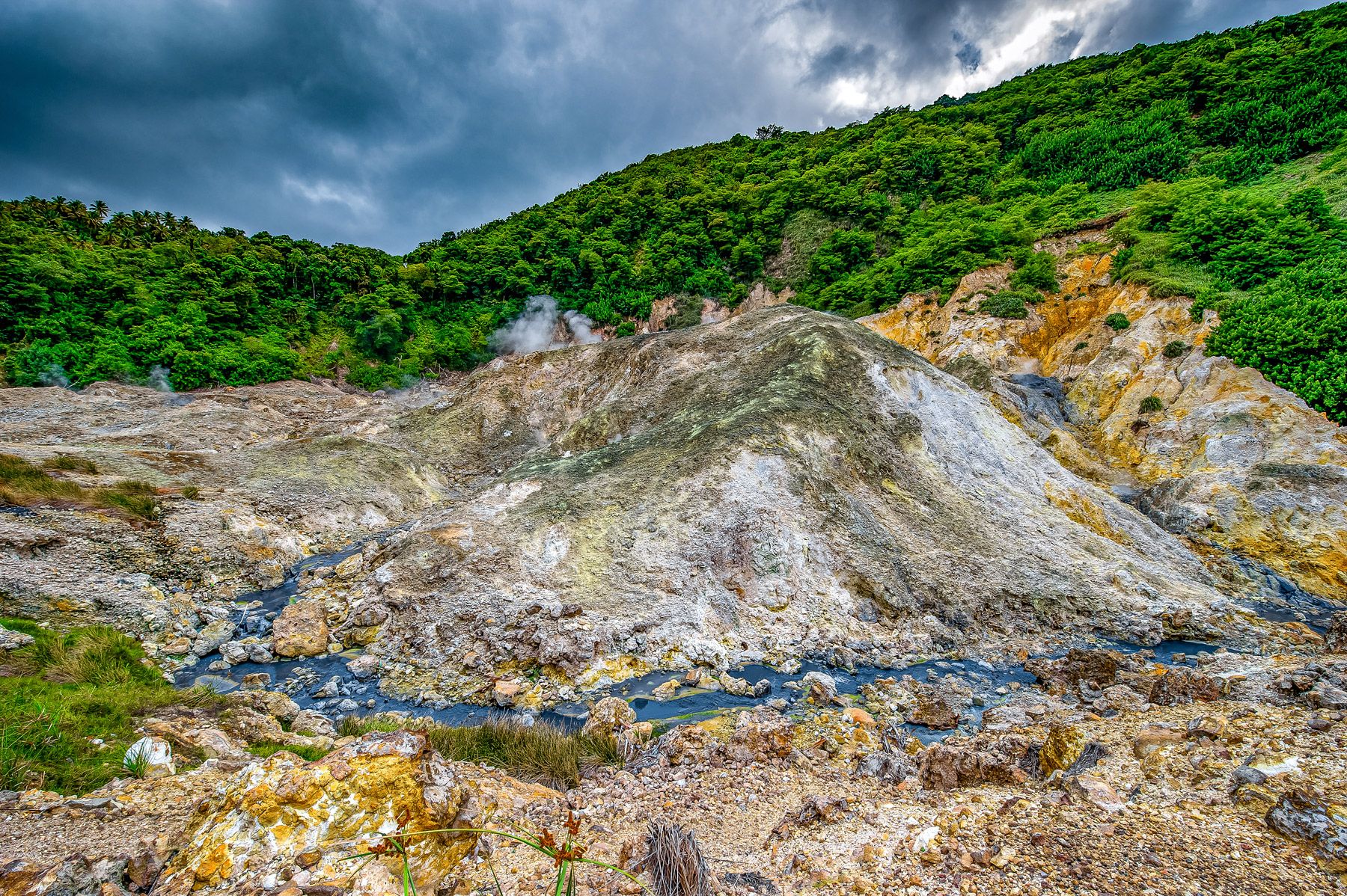 Sulfur Springs Park Castries Saint Lucia