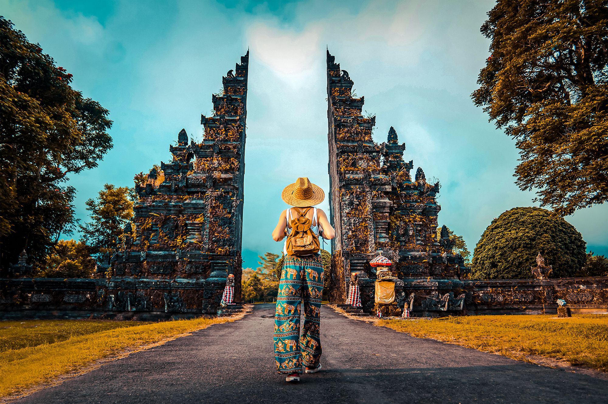 Bali Indonesia Ruins