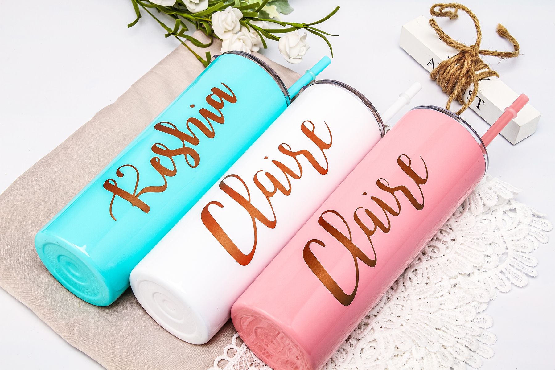 Bridesmaid Personalized Tumblers