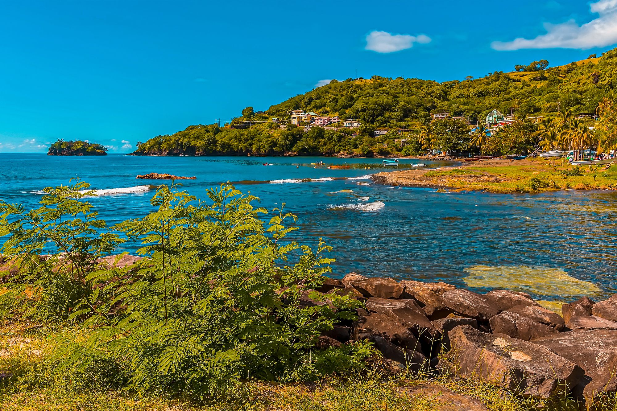 Buccament Bay Saint Vincent