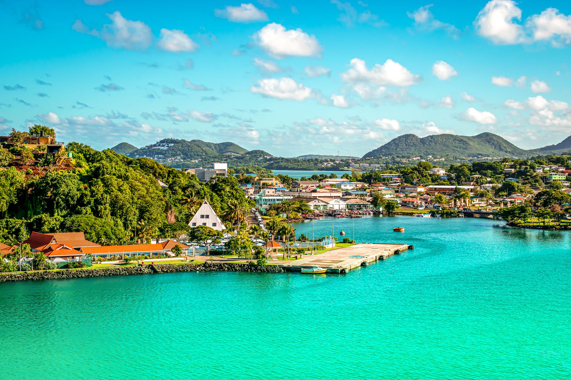 Castries Saint Lucia Port