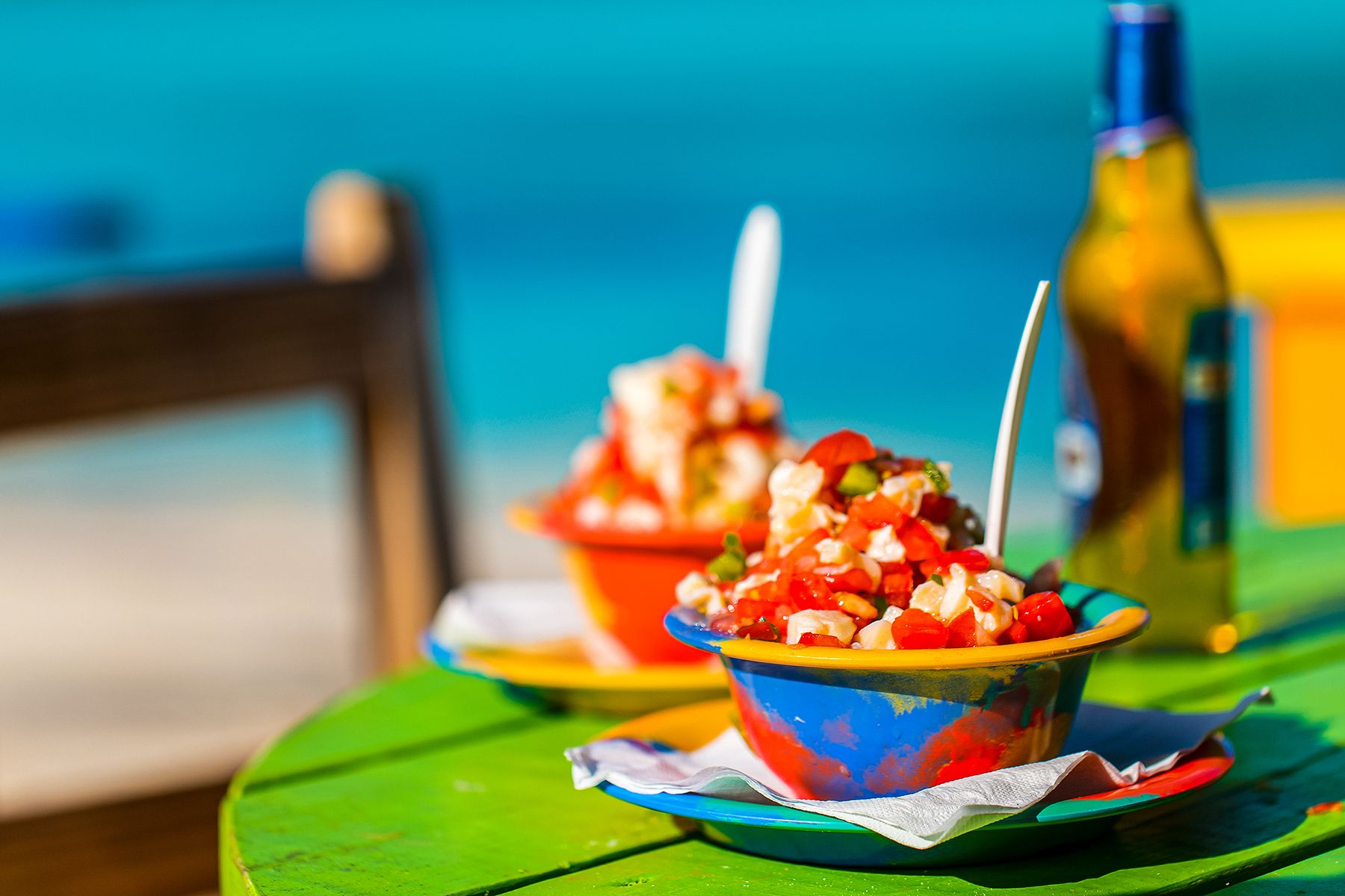 Conch Salad Beer Bahamas