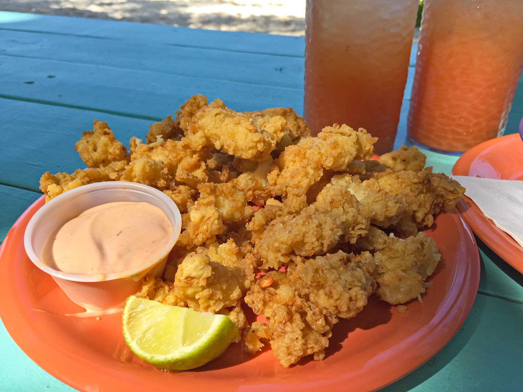 Conch fritters