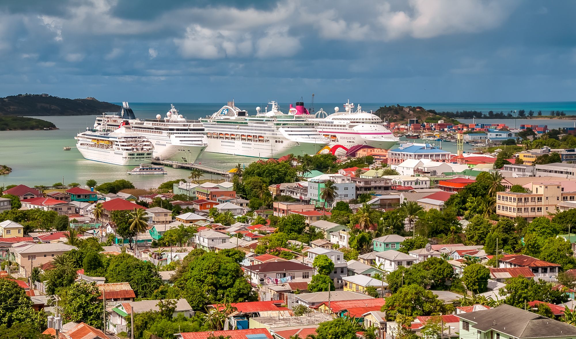 Cruise Ships Port Antigua