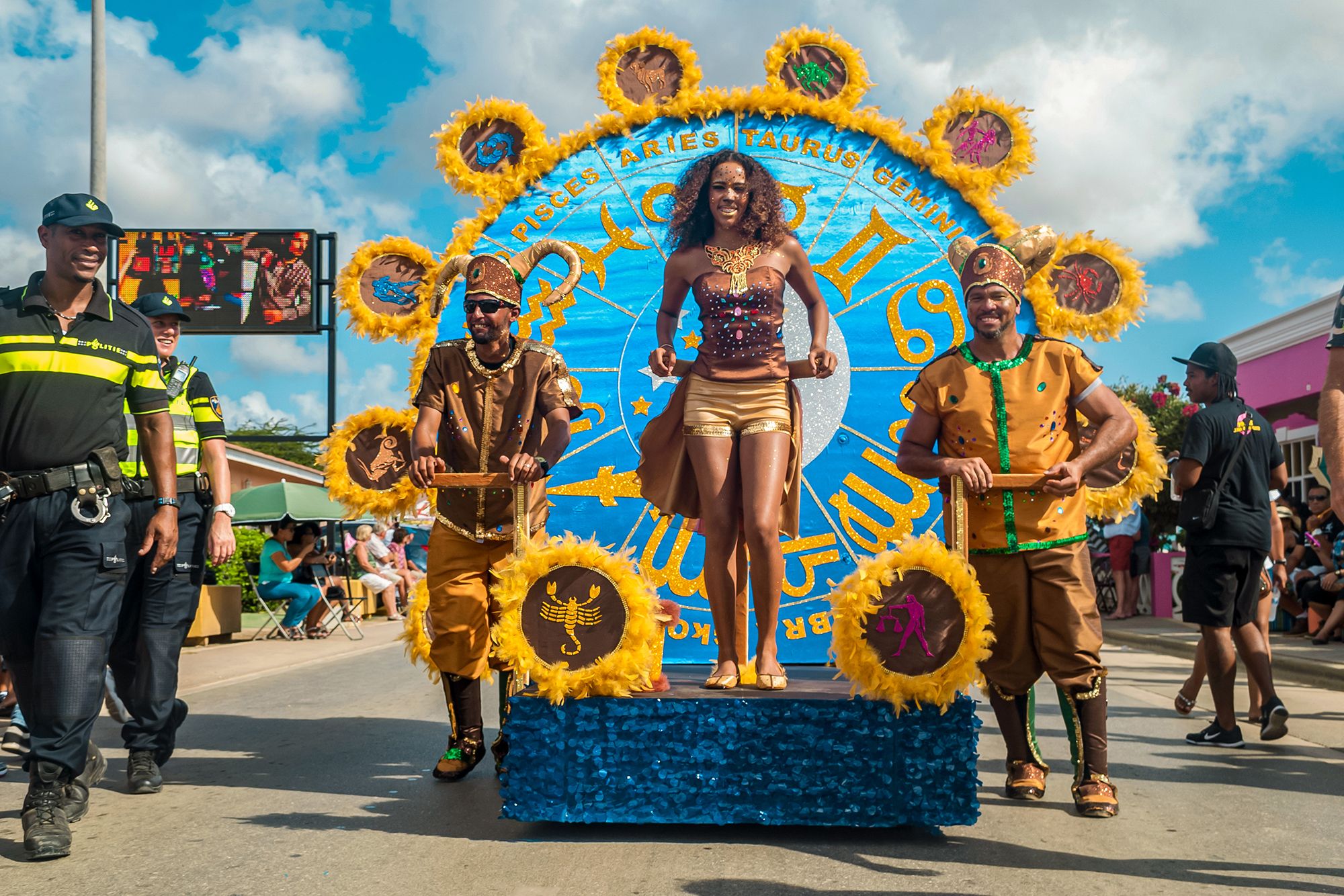 Curacao Carnival Parade Float