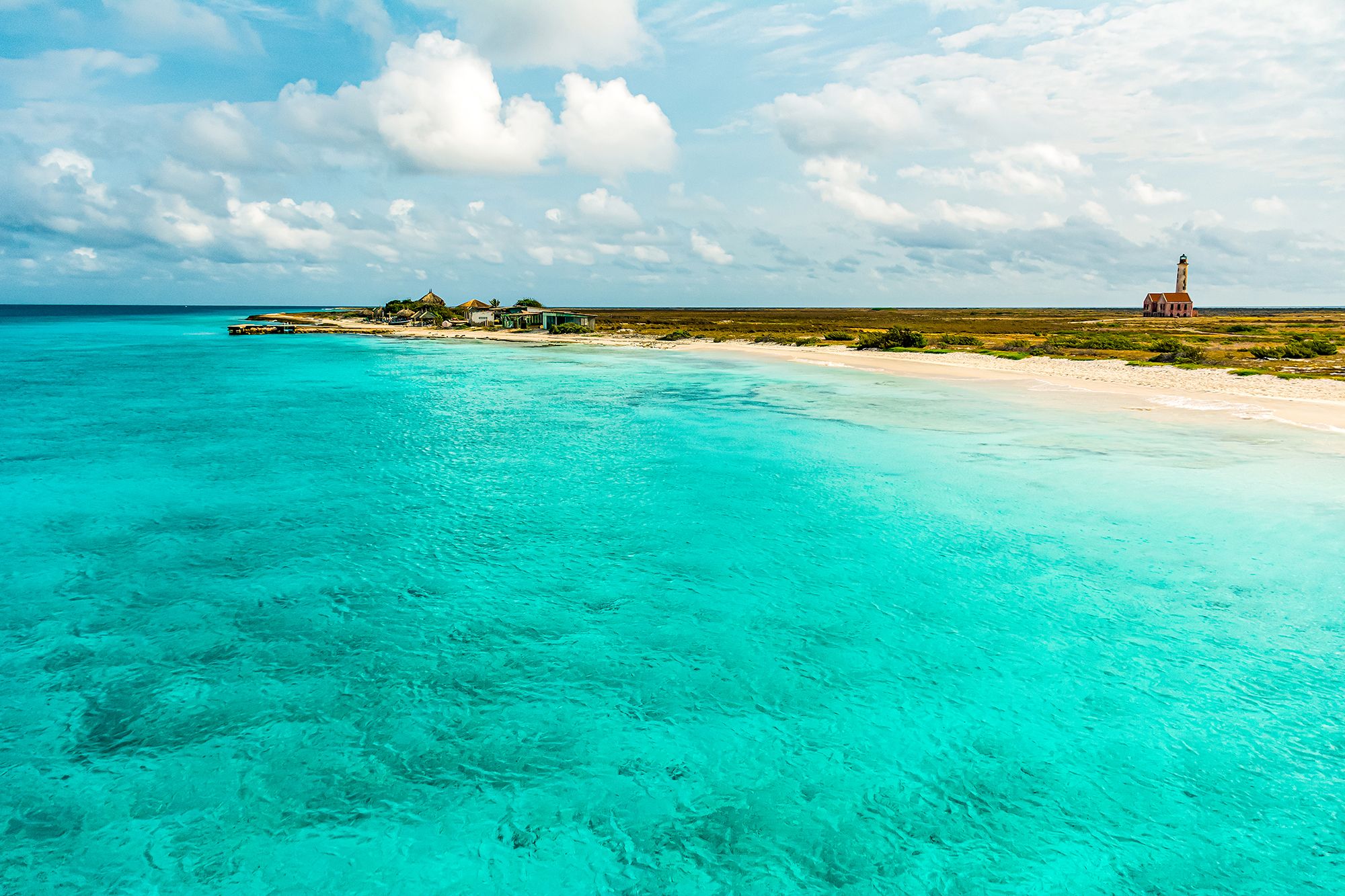 Curacao Klein Island Aerial