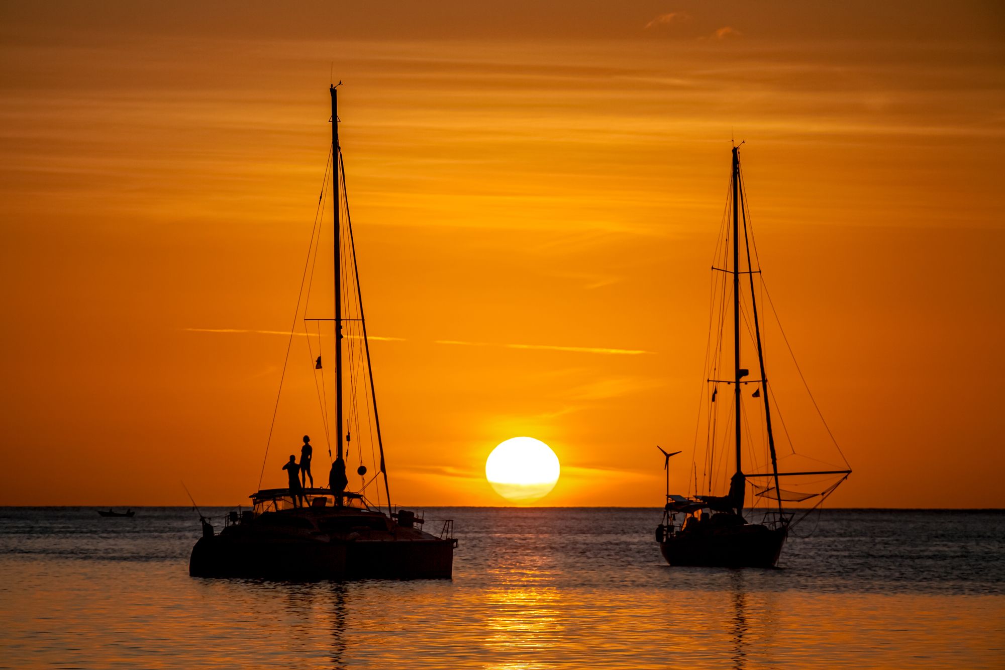 Day Trip Catamaron Sunset Saint Lucia
