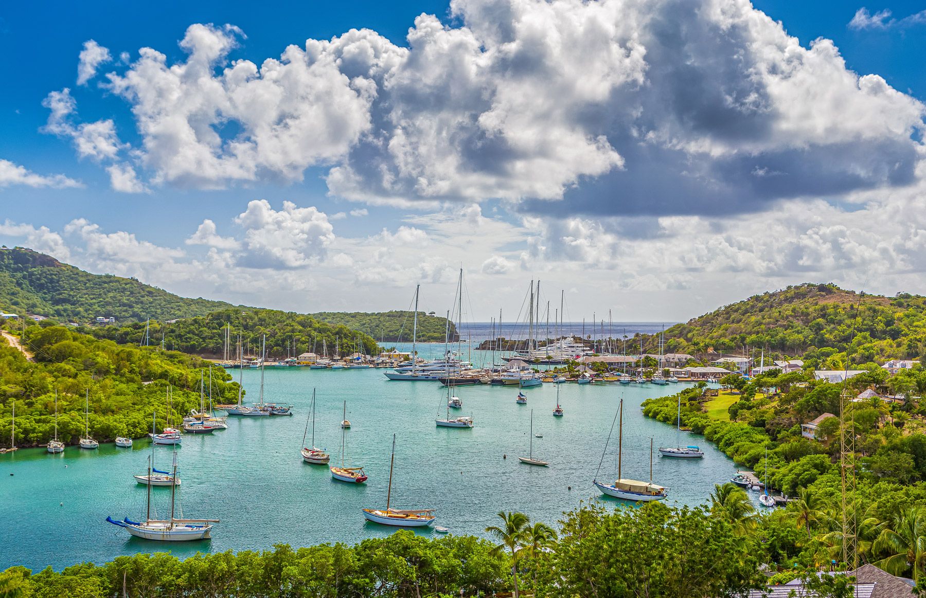 Falmouth harbour antigua