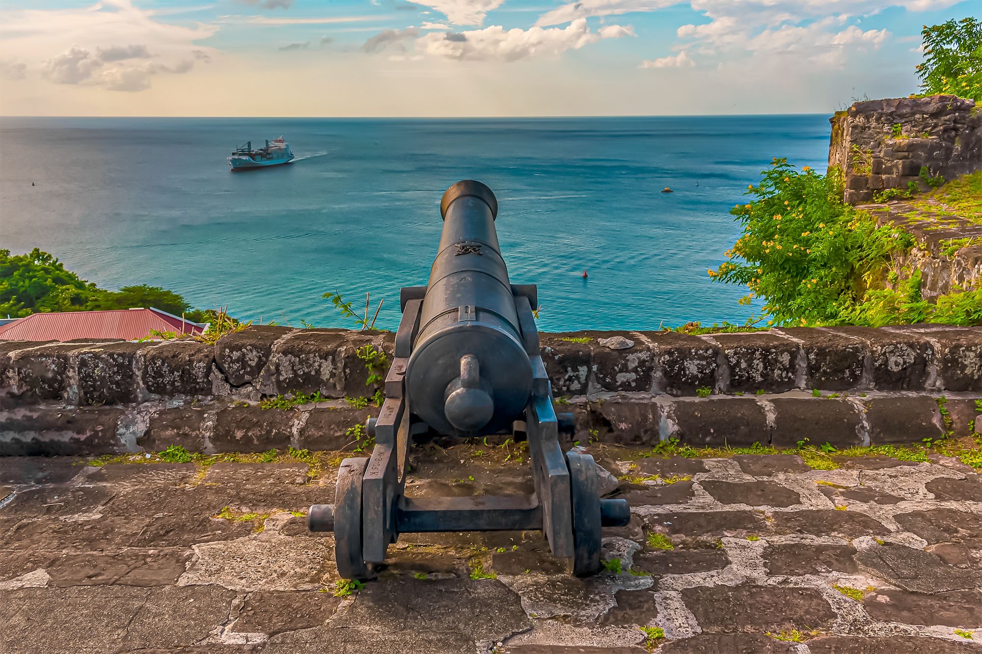 Fort St George Grenada Cannon