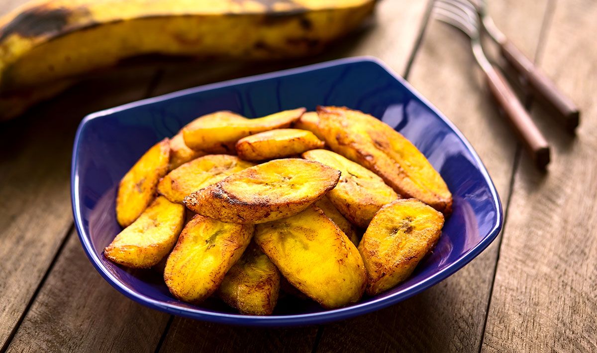 Fried plantains