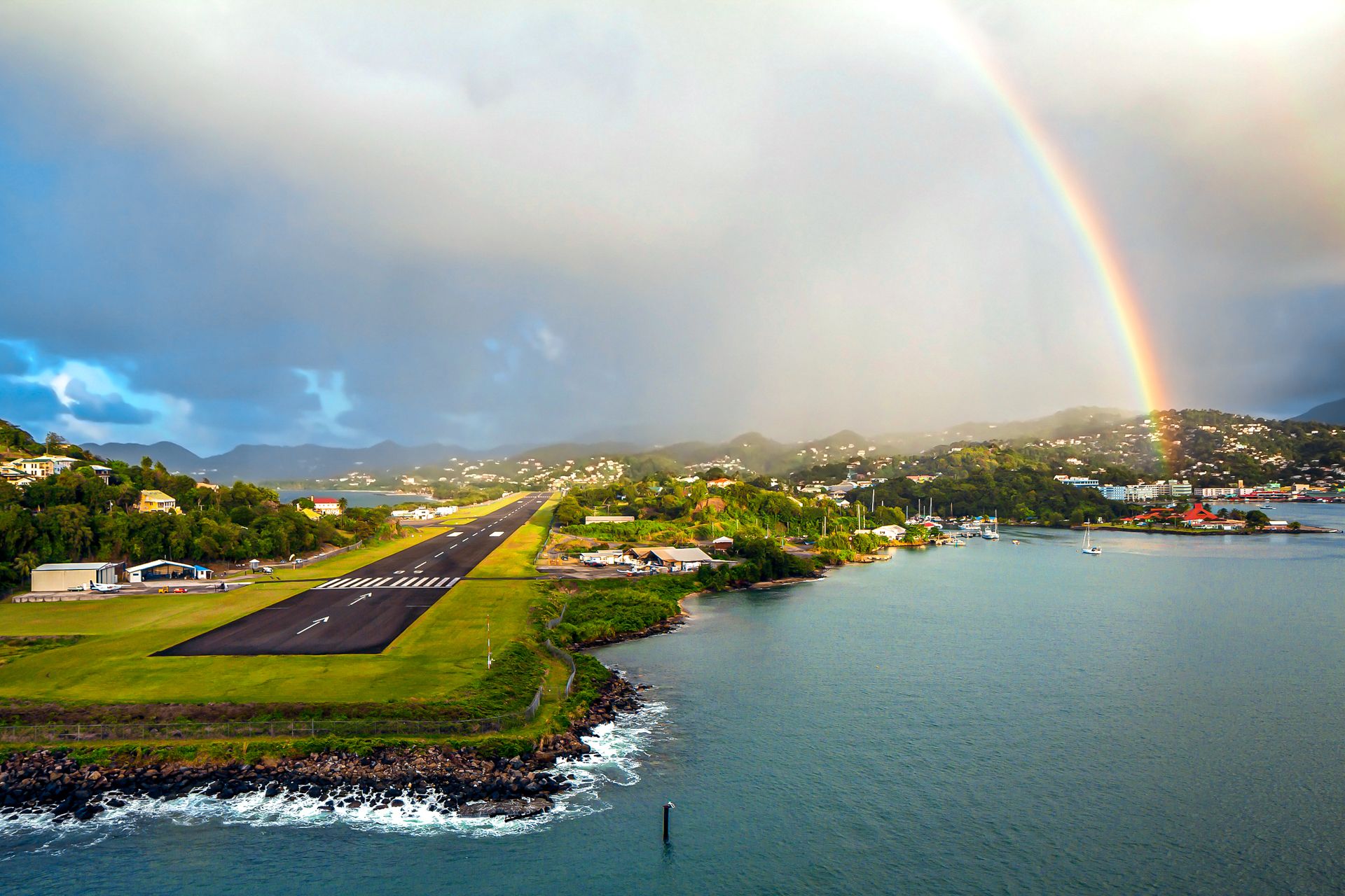 George FL Charles Airport Saint Lucia