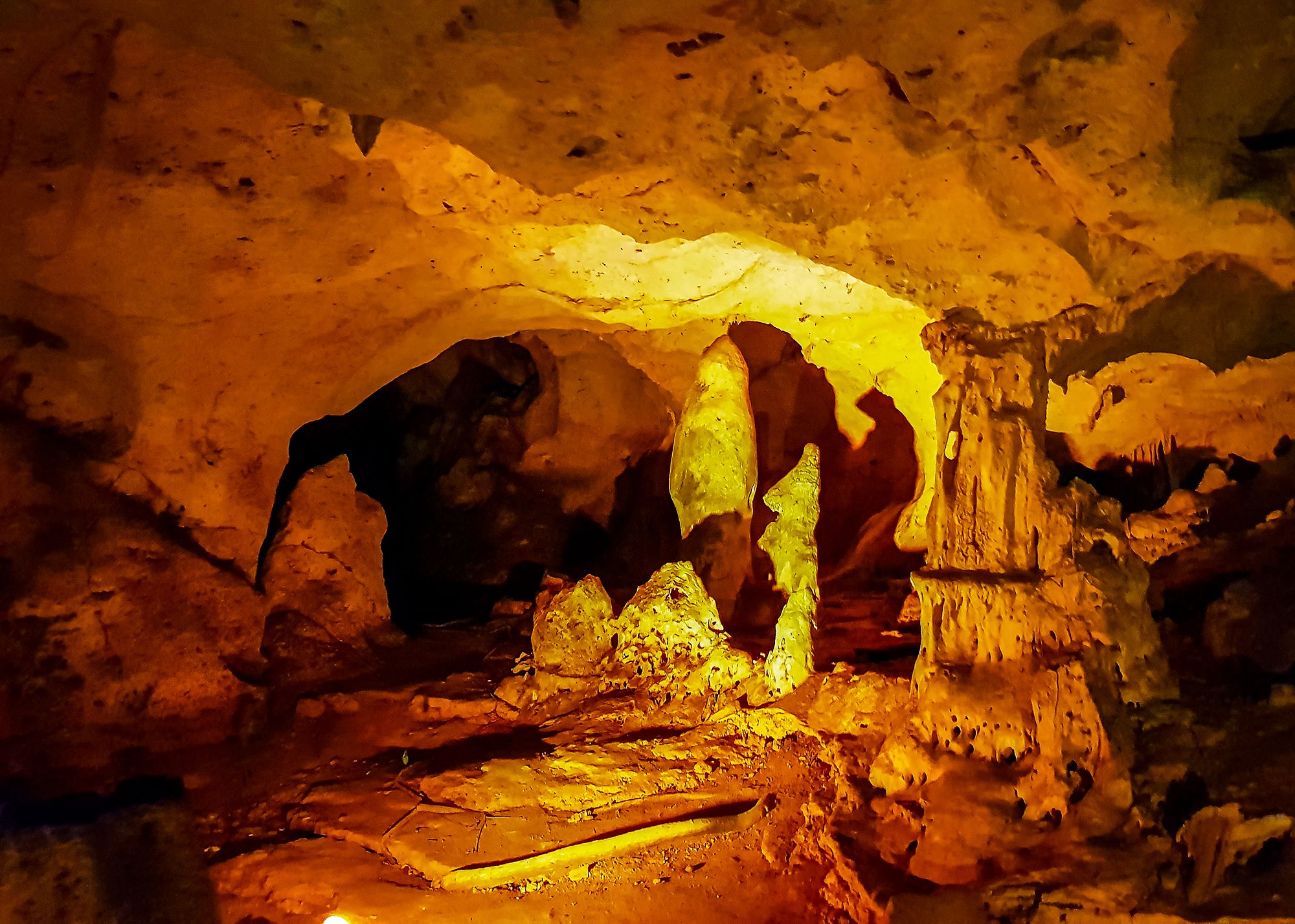 Green Grotto Caves Jamaica Interior