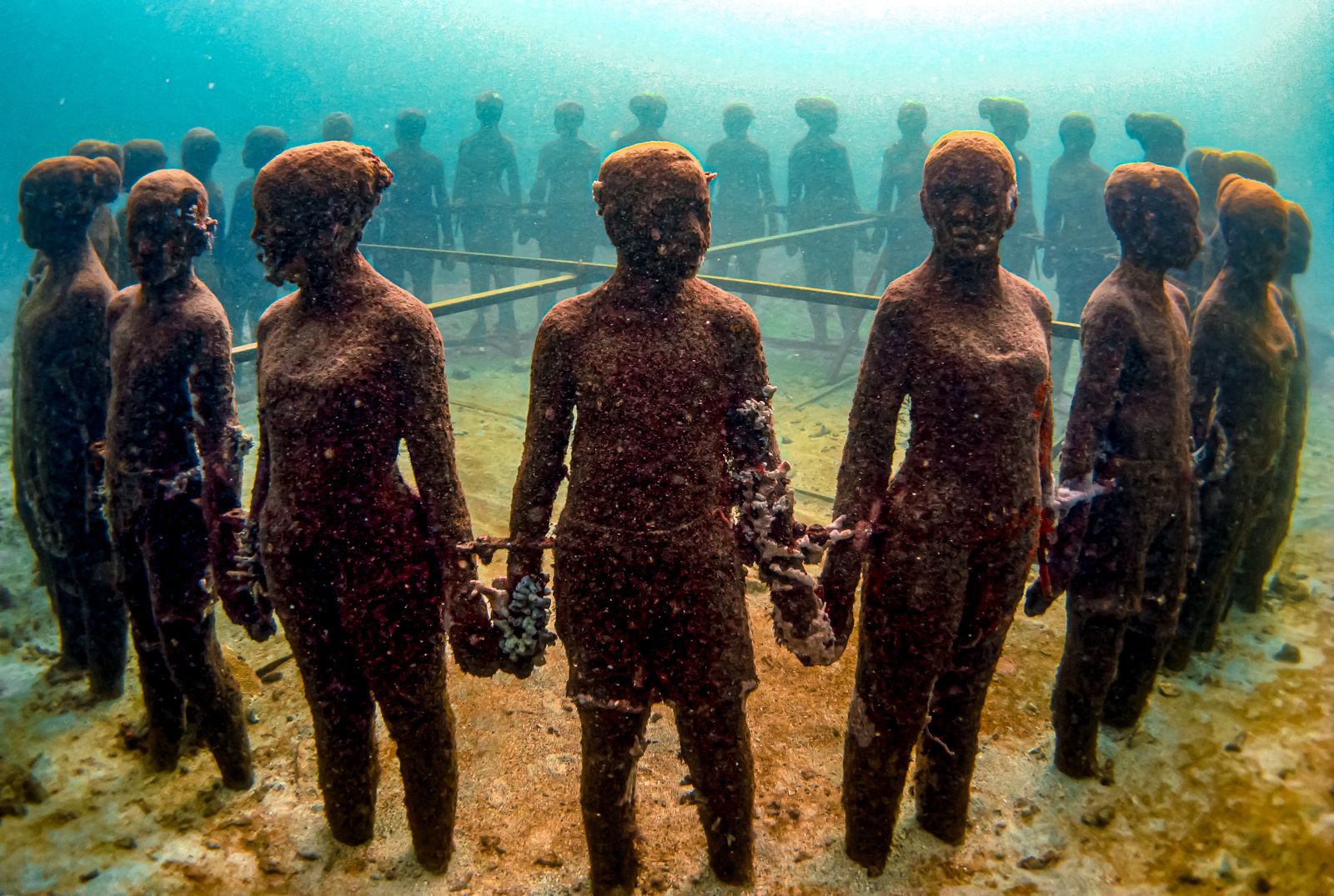 Grenada Scuba Diving Molinere Sculpture Park