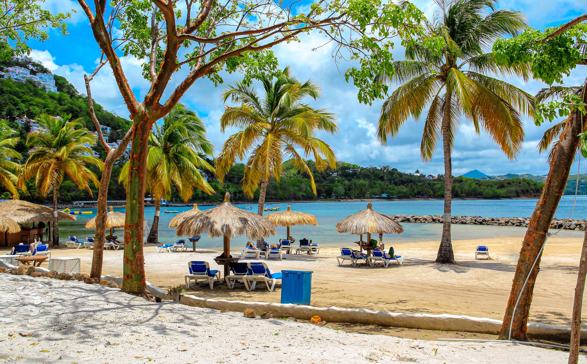 Gros Islet Beach Saint Lucia