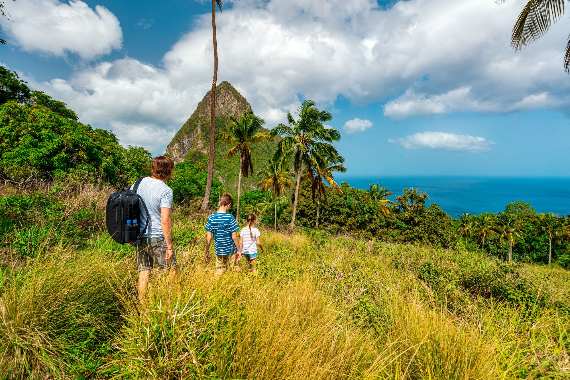 Hiking Saint Lucia Pitons Mountain