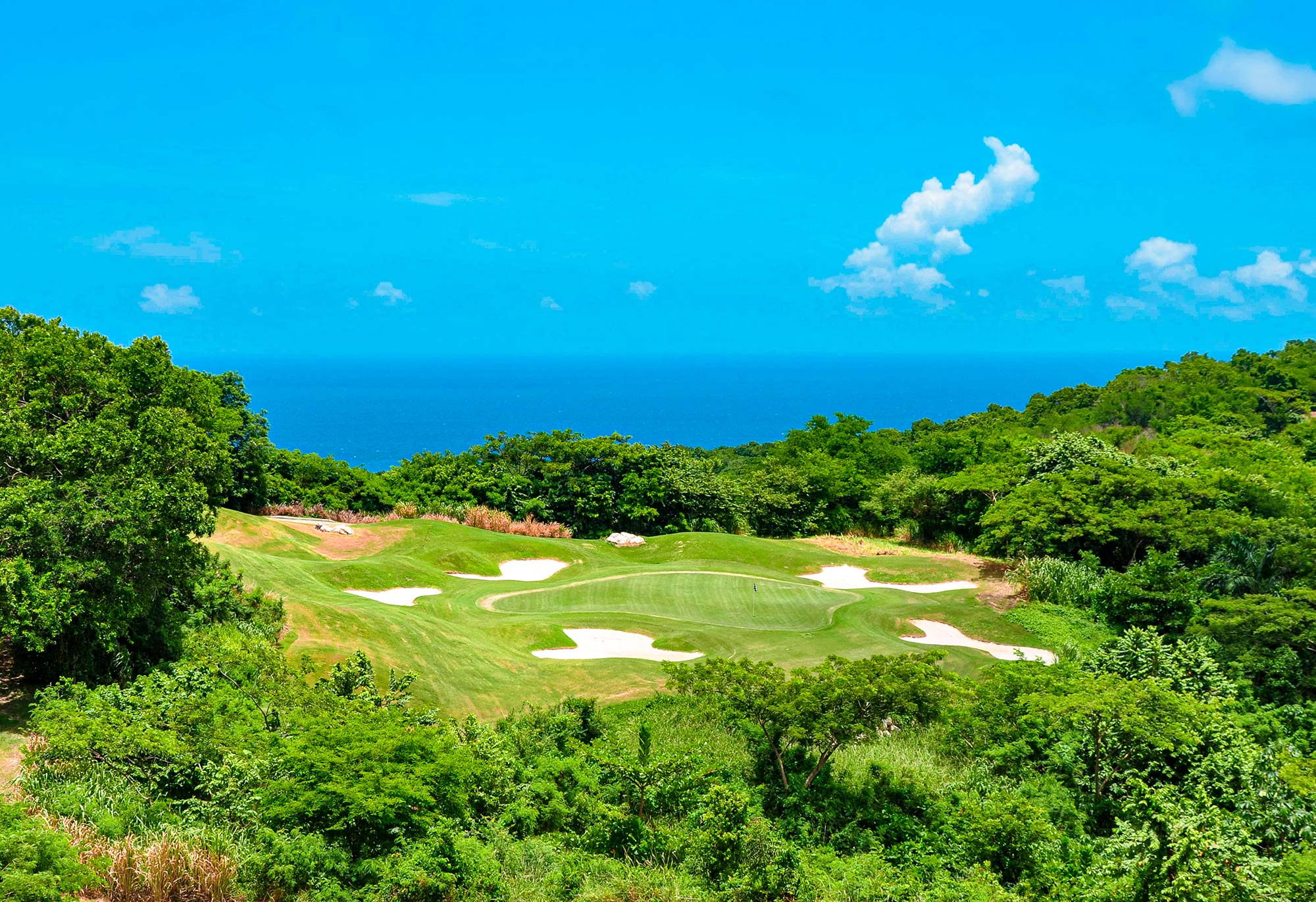 Jamaica Golf Course Aerial
