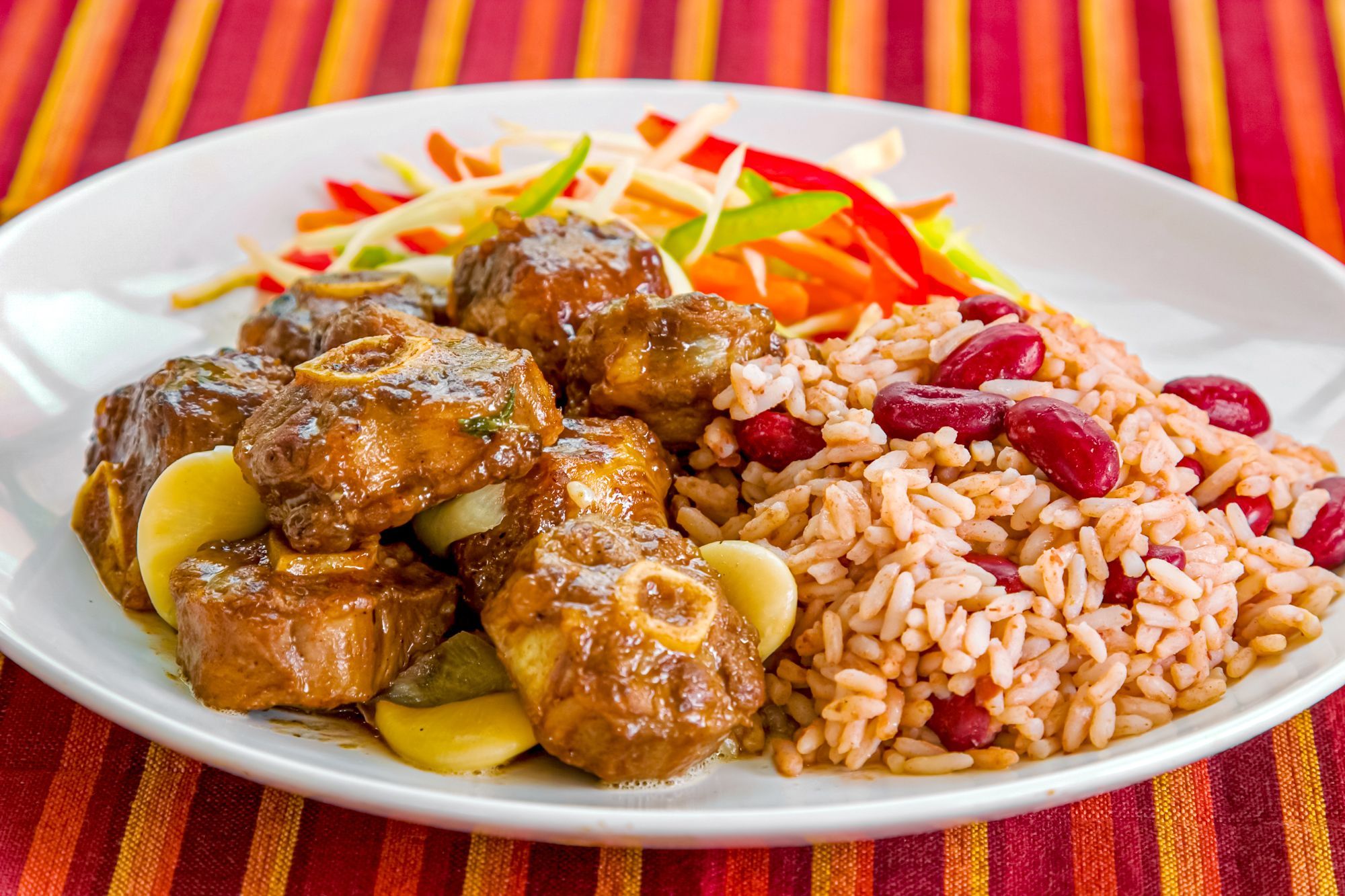 Jamaican-Oxtail-Rice-Peas