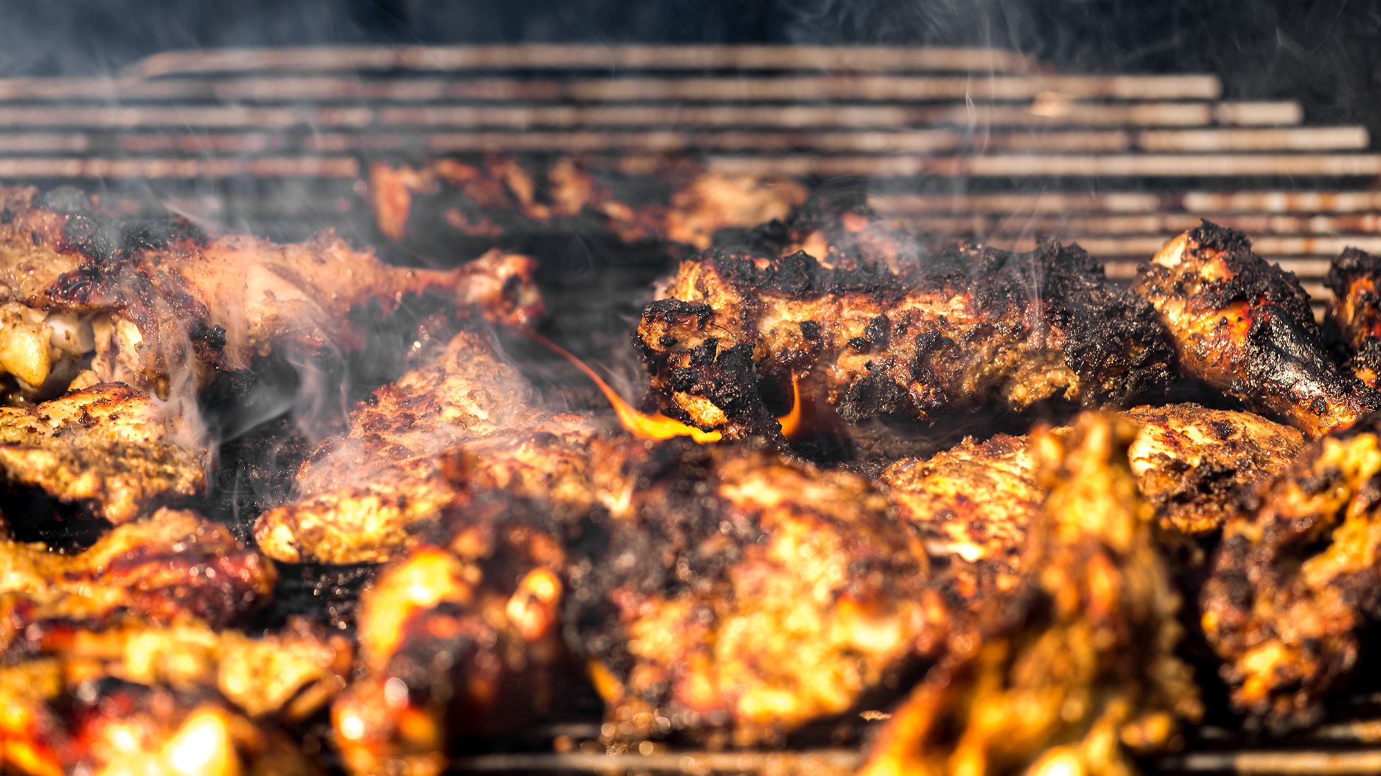 Jerk Chicken Grill Ocho Rios Jamaica