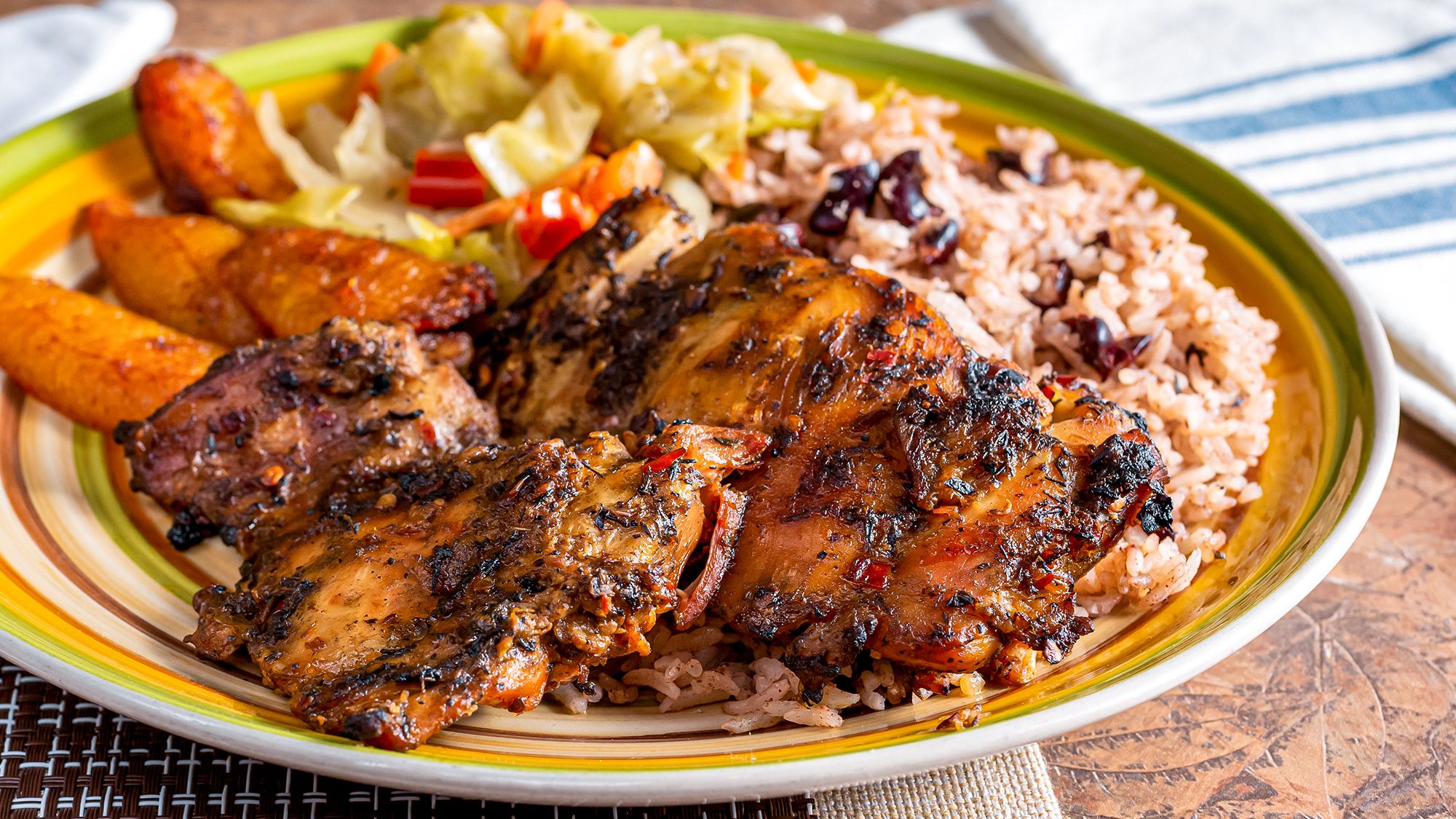 Jerk Chicken Jamaican Food