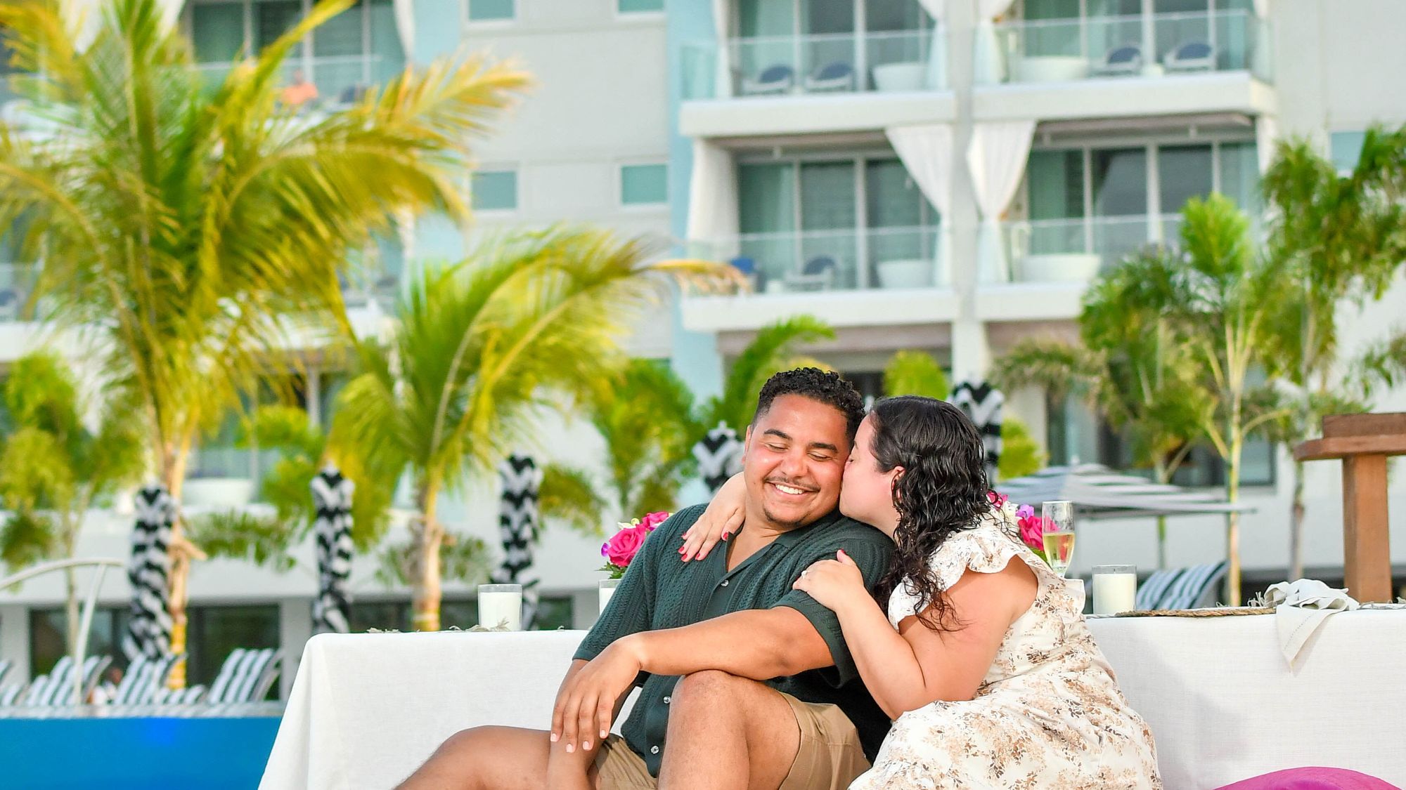 Matthew & Adriana: Picture-Perfect Proposal at Sandals Dunn