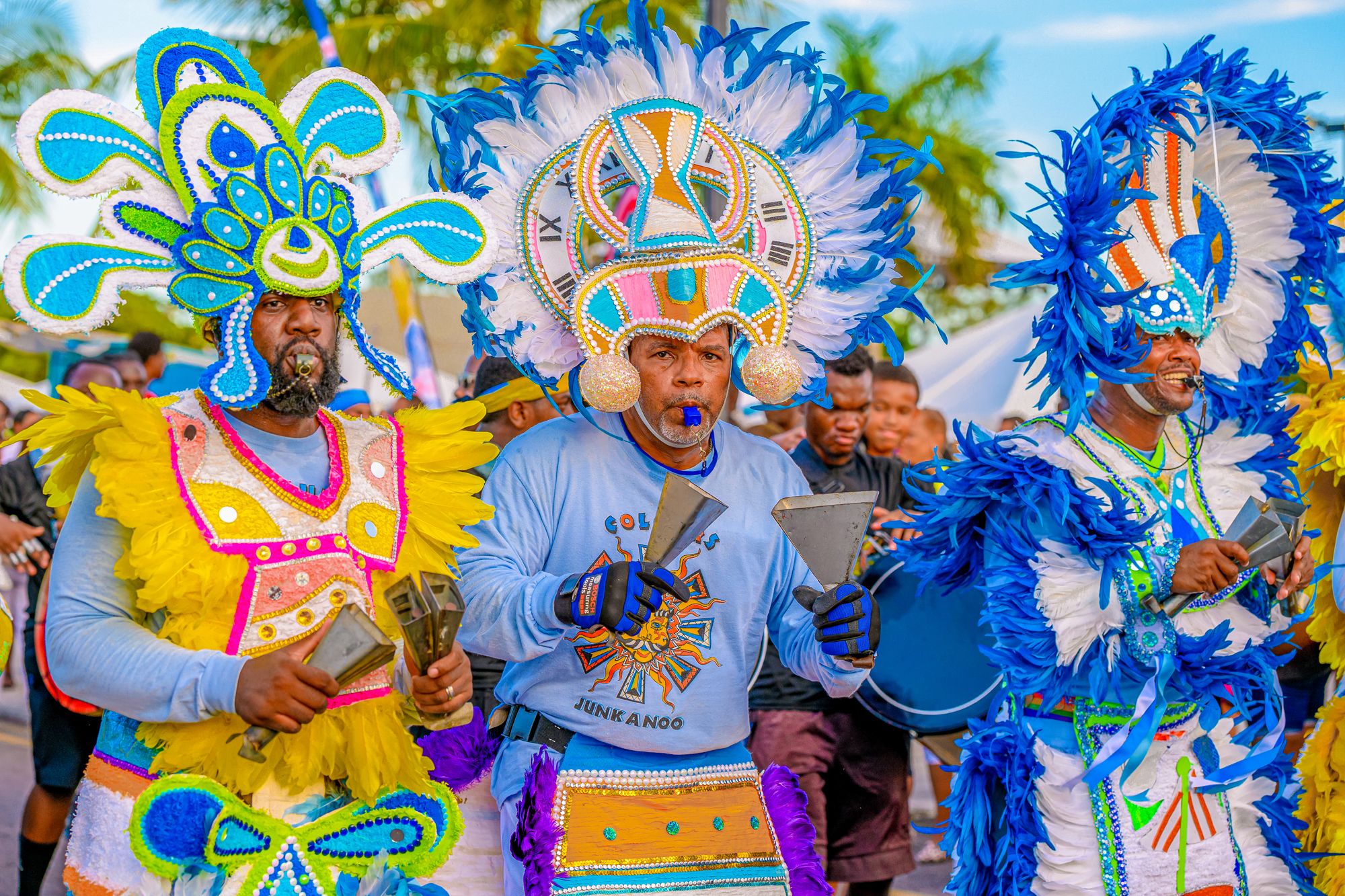 Nassau Bahamas Goombay festival junkanoo costume
