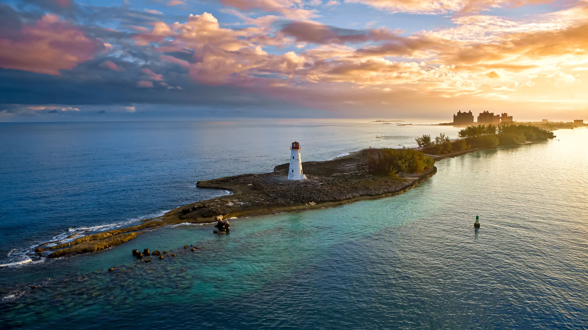 Nassau Paradise Island Bahamas Sunset