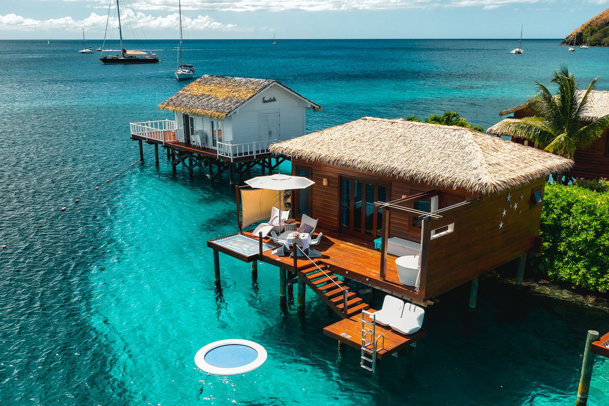 Over Water Bungalow Sandals Grande Saint Lucian