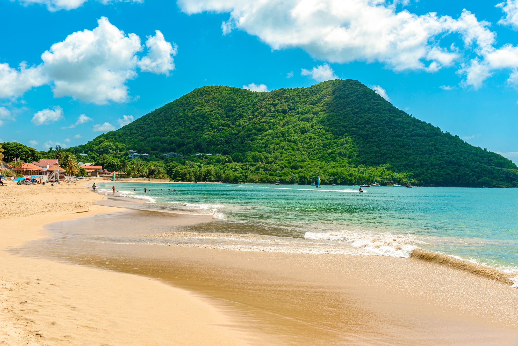 Reduit Beach Saint Lucia