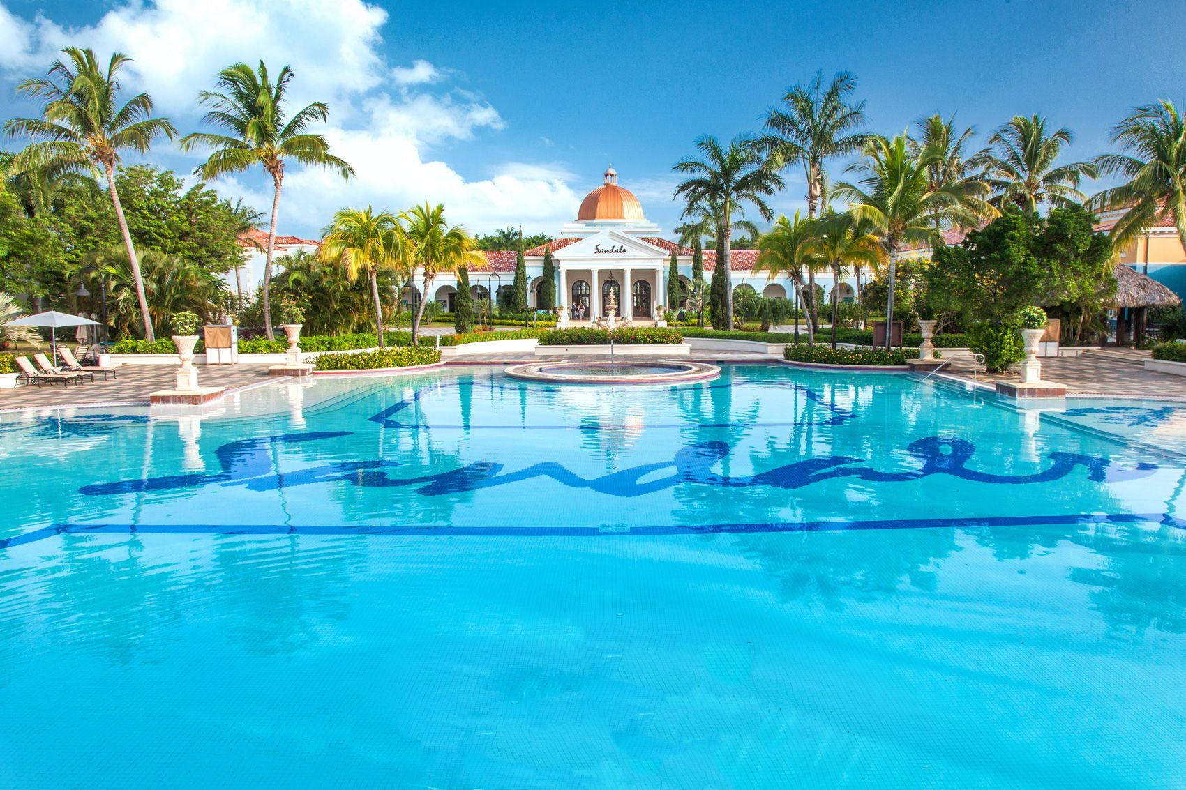 sandals south coast front view