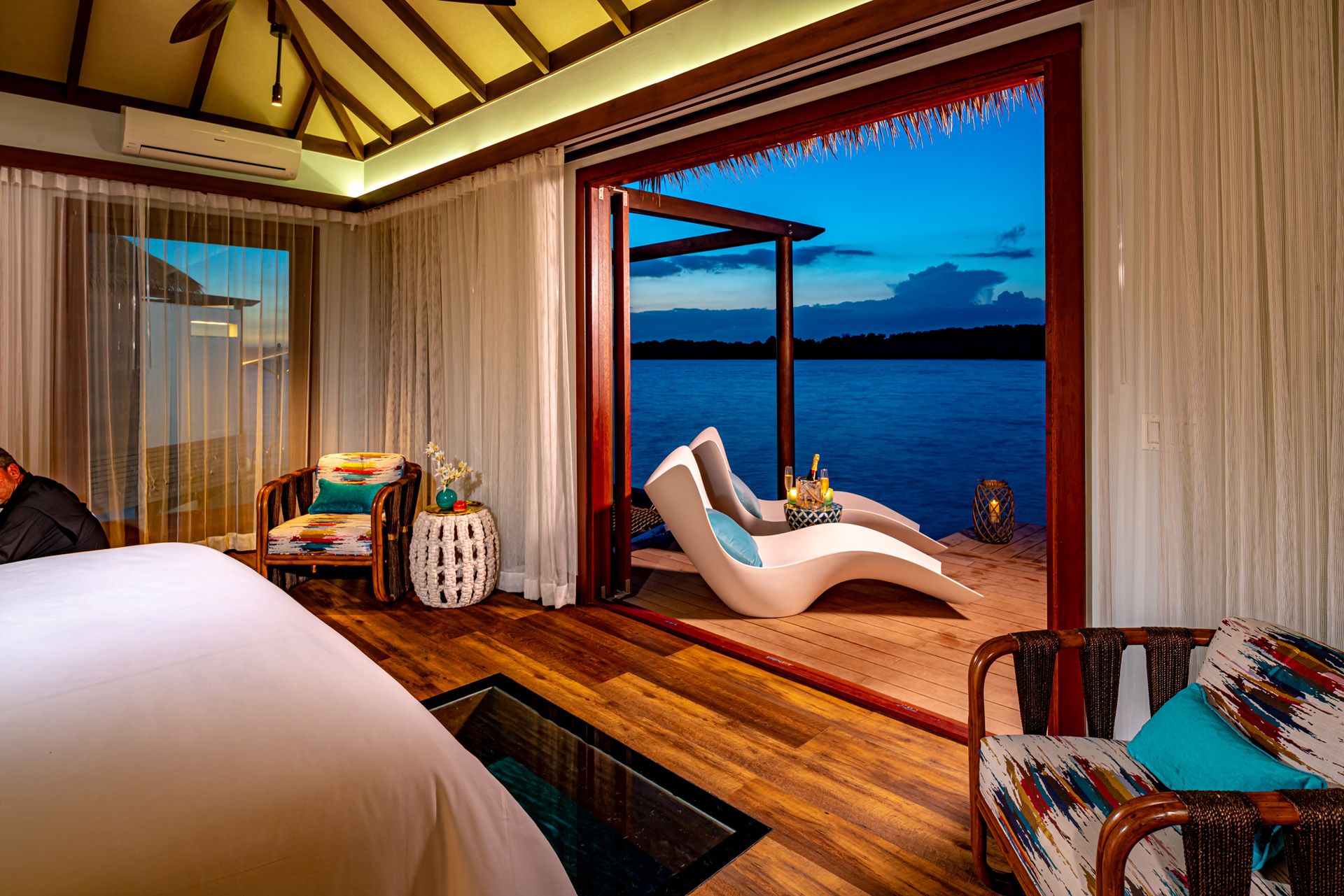SWH Over Water Bungalow Inside