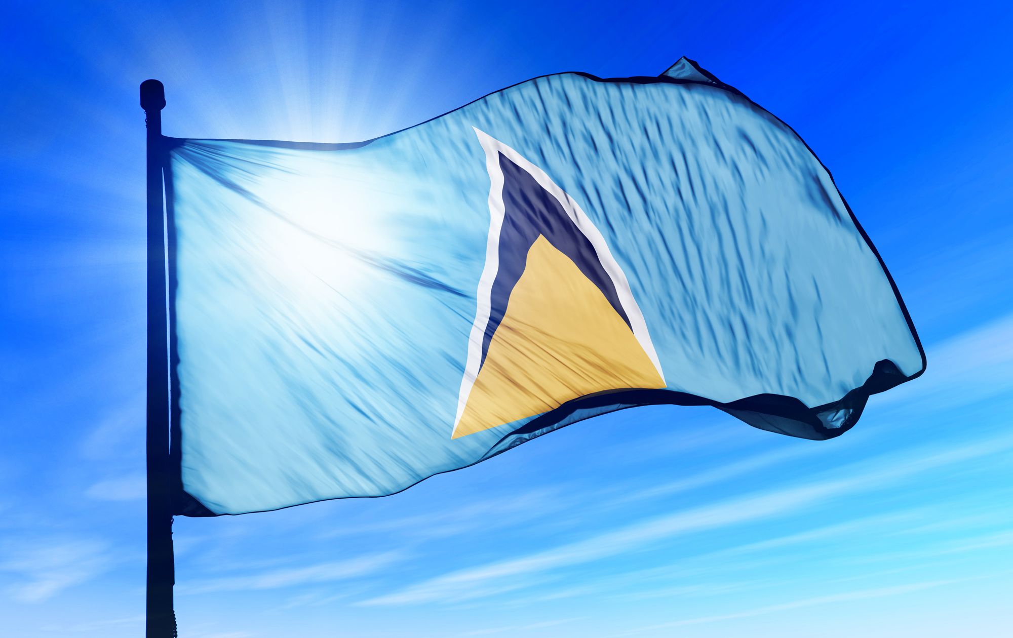 Saint Lucia Flag