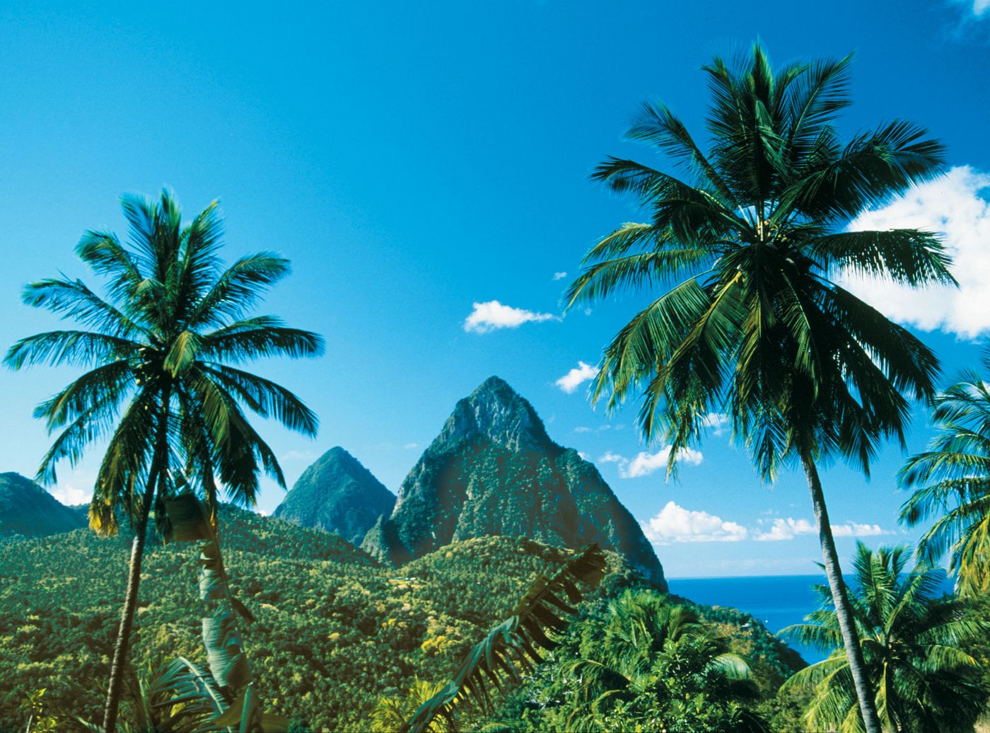 Saint Lucia Pitons Overview