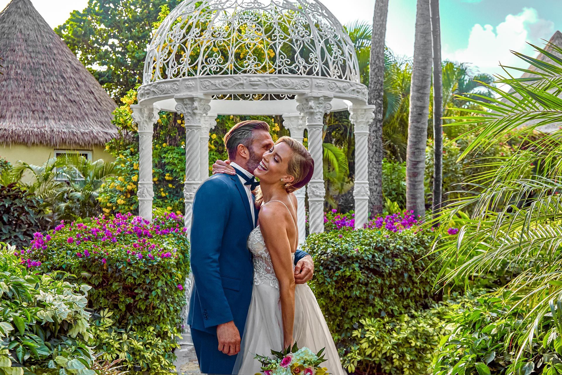 Sandals Antigua Garden Gazeebo Wedding