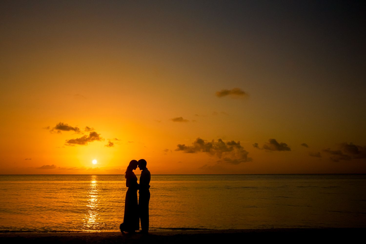 Sandals Antigua Sunset Couple