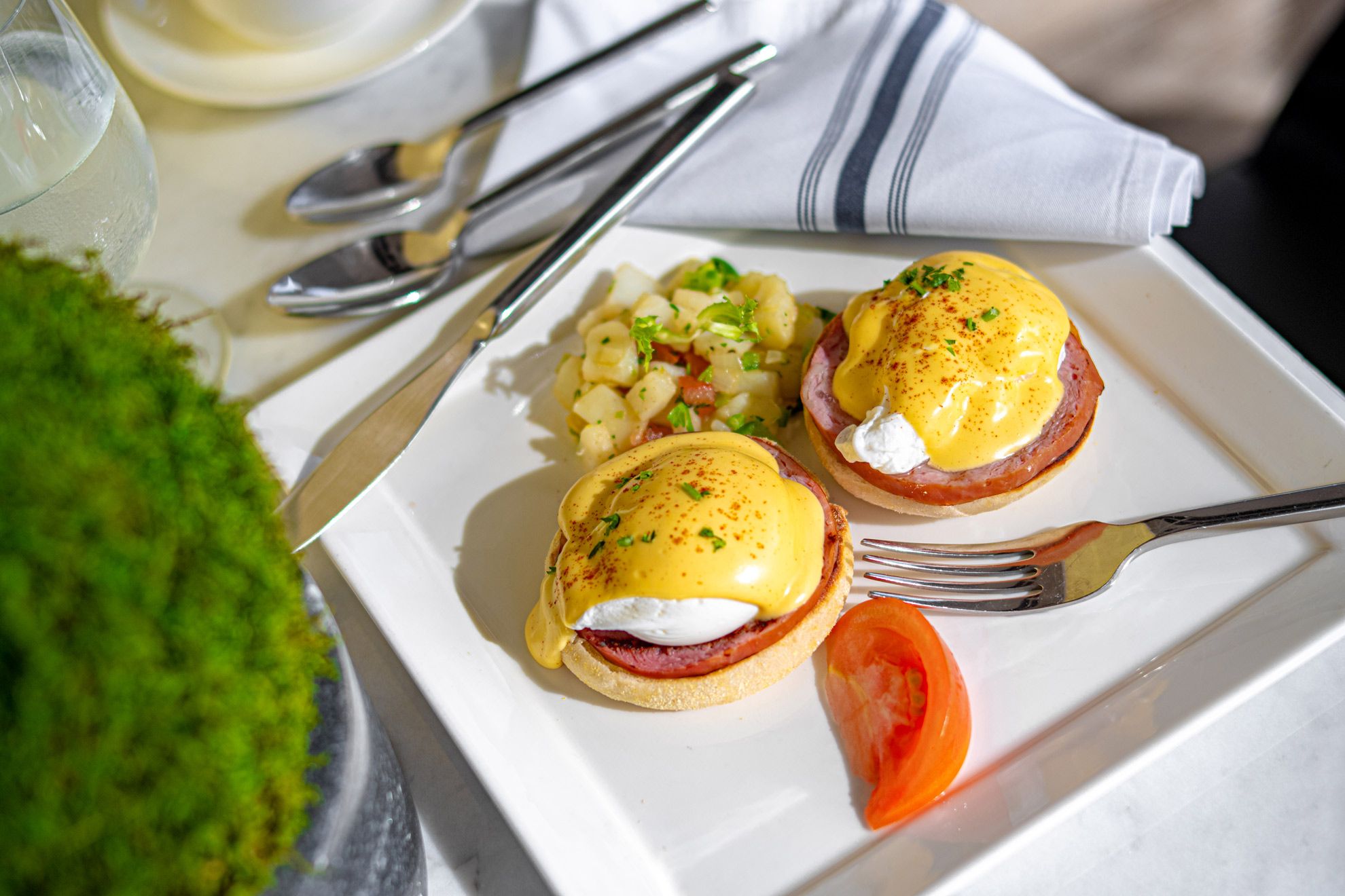 Sandals Breakfast Eggs Benedict