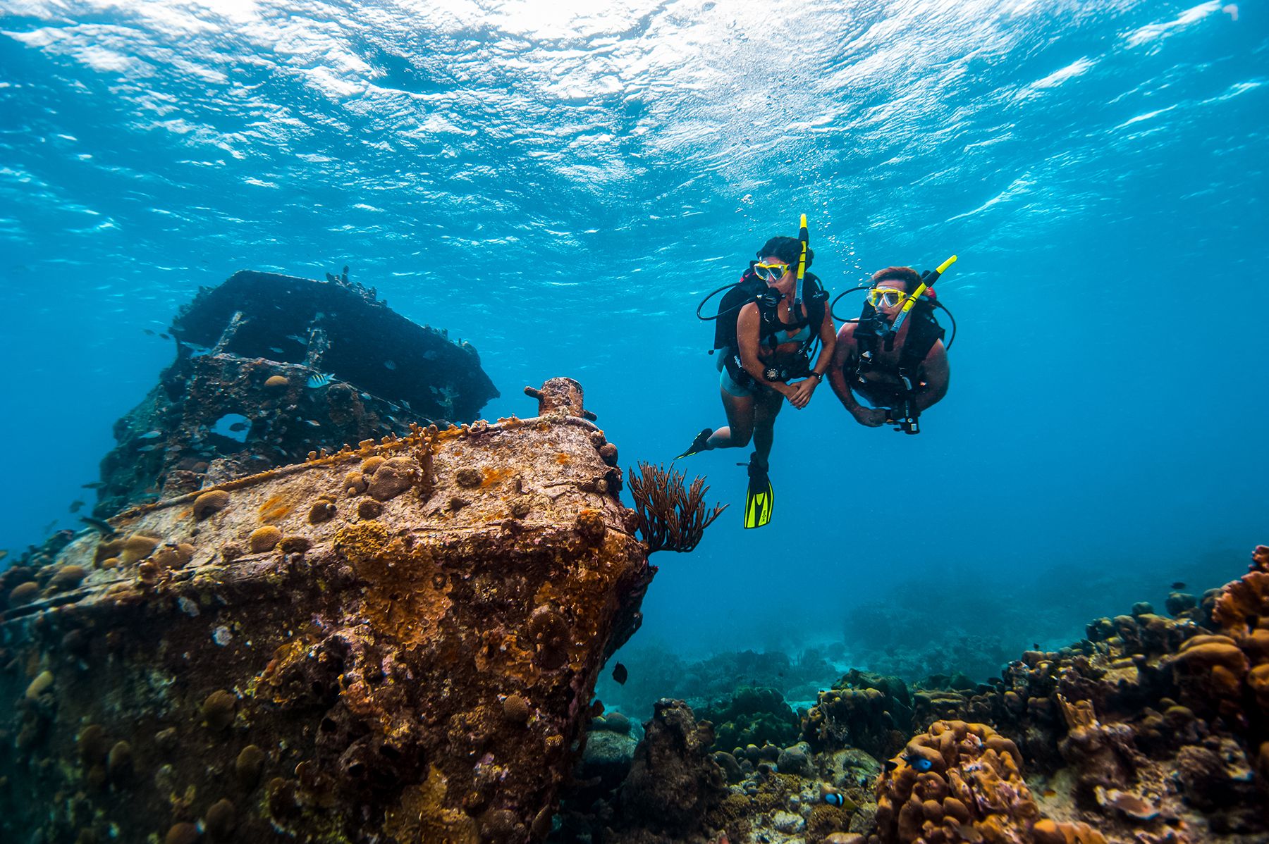 Sandals Curacao Padi Scuba Boat Wreck