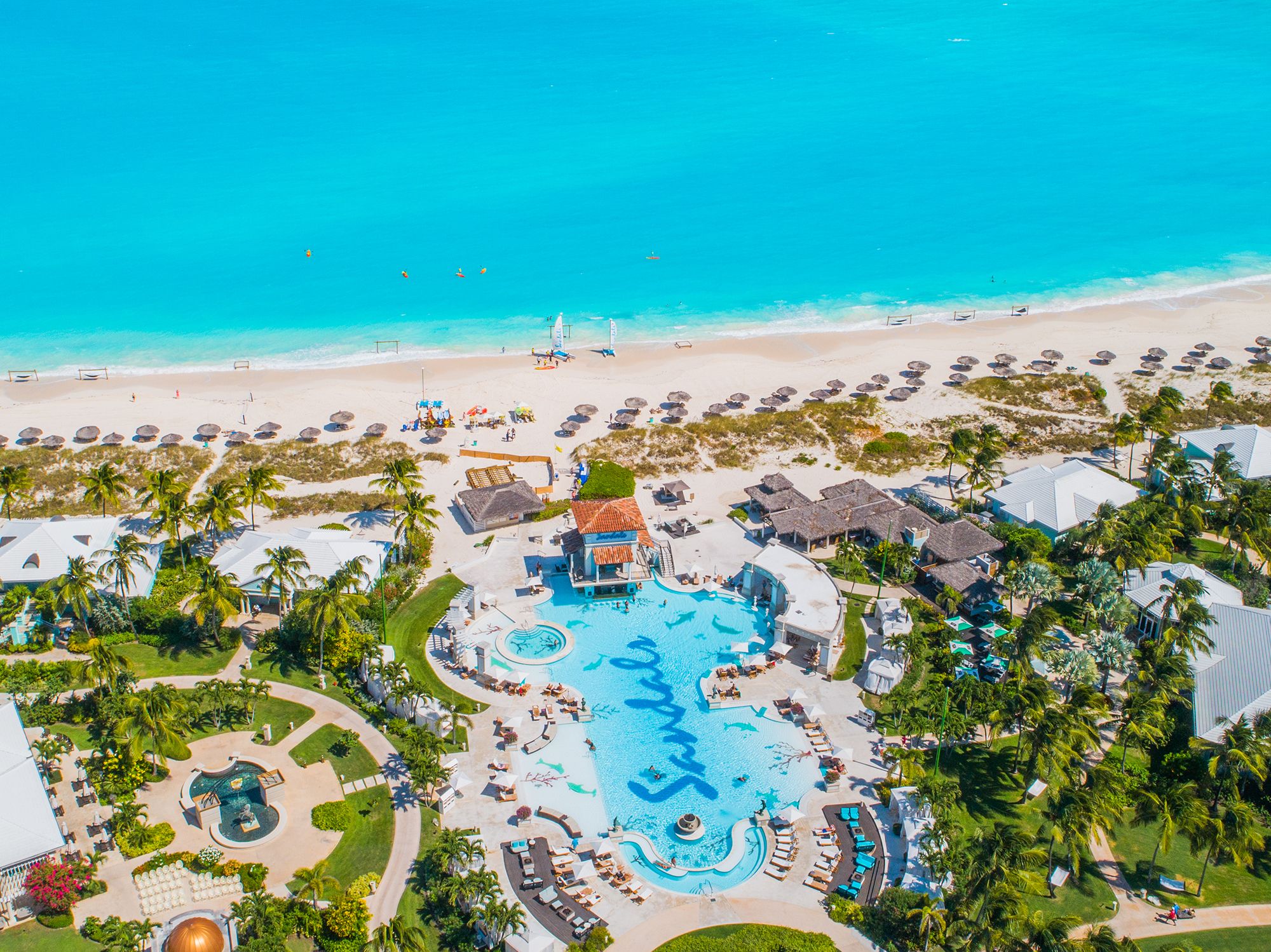 Sandals Emerald Bay Finals Aerial