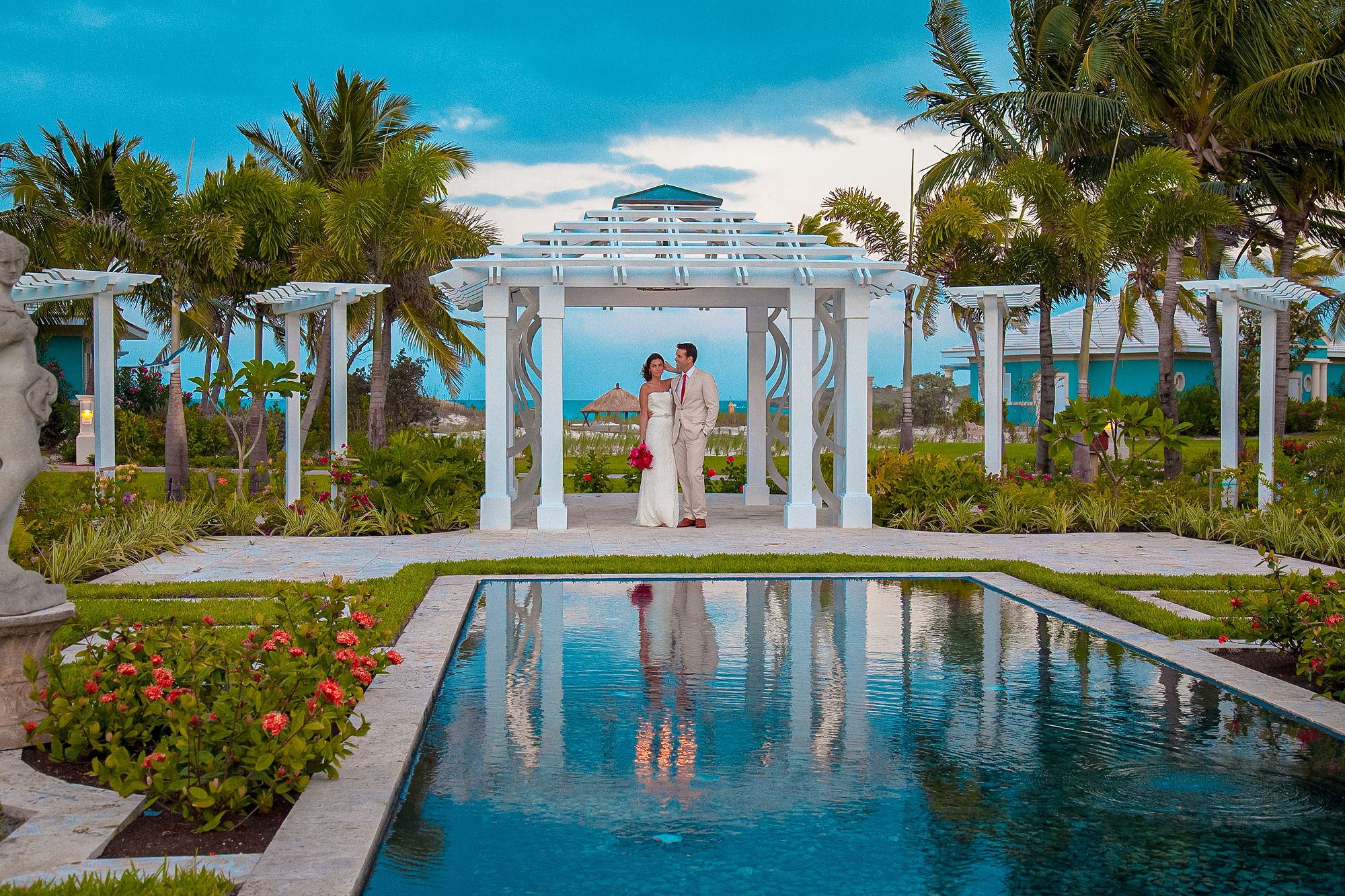 Sandals Emerald Bay Gazeebo Wedding