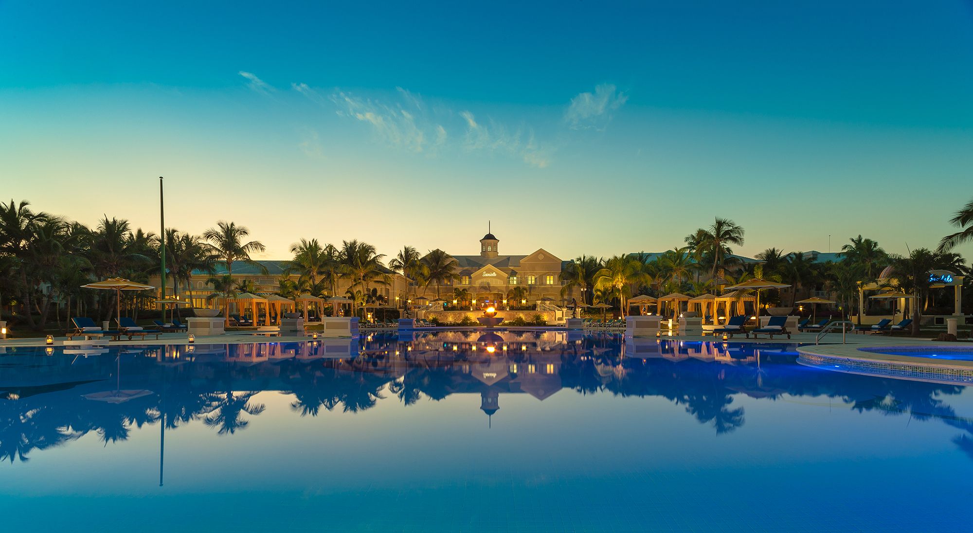 Sandals Emerald Bay The Bahamas Sunset Magic Hour