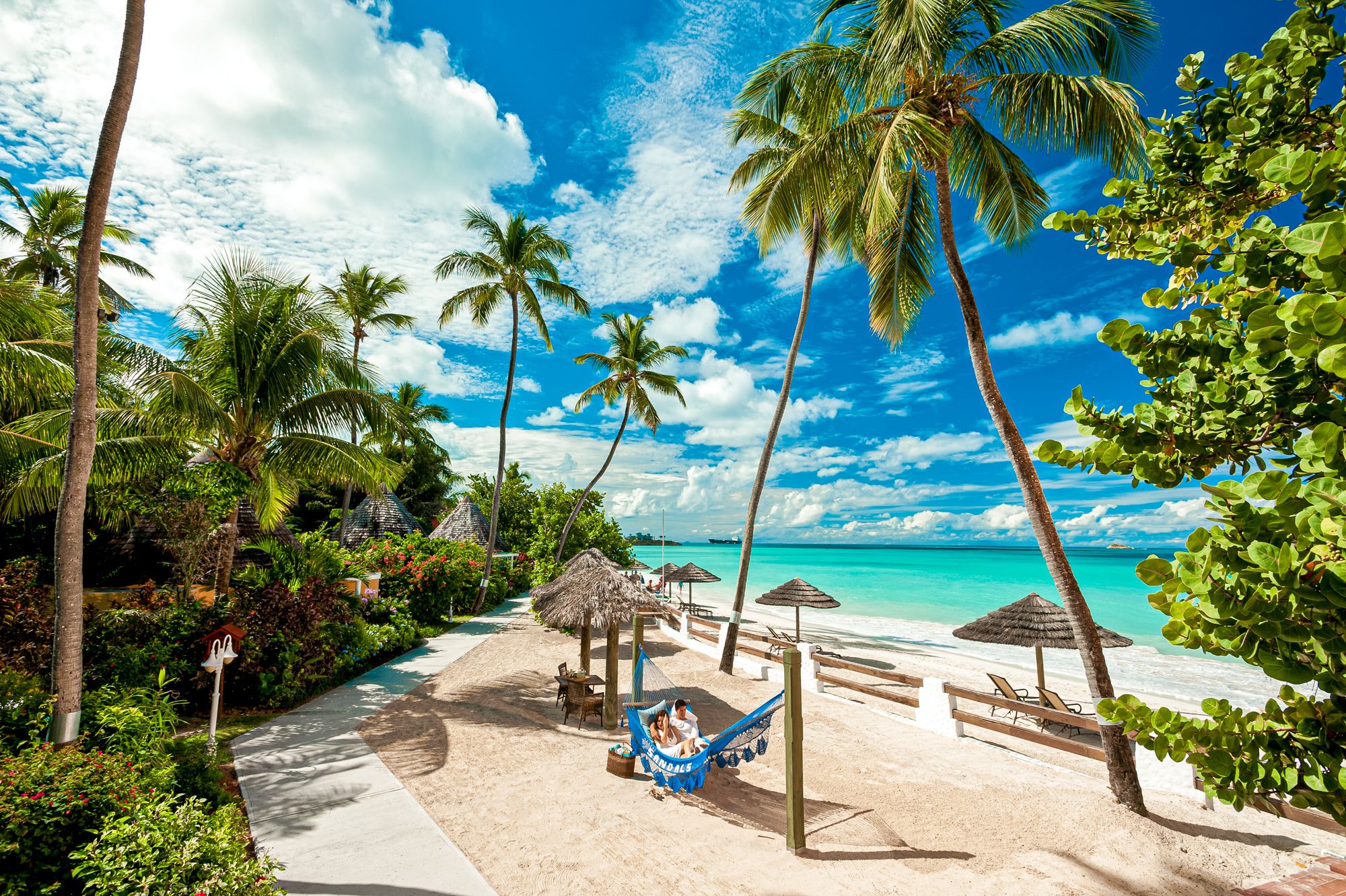 Sandals Grande Antigua Beach Garden Overview