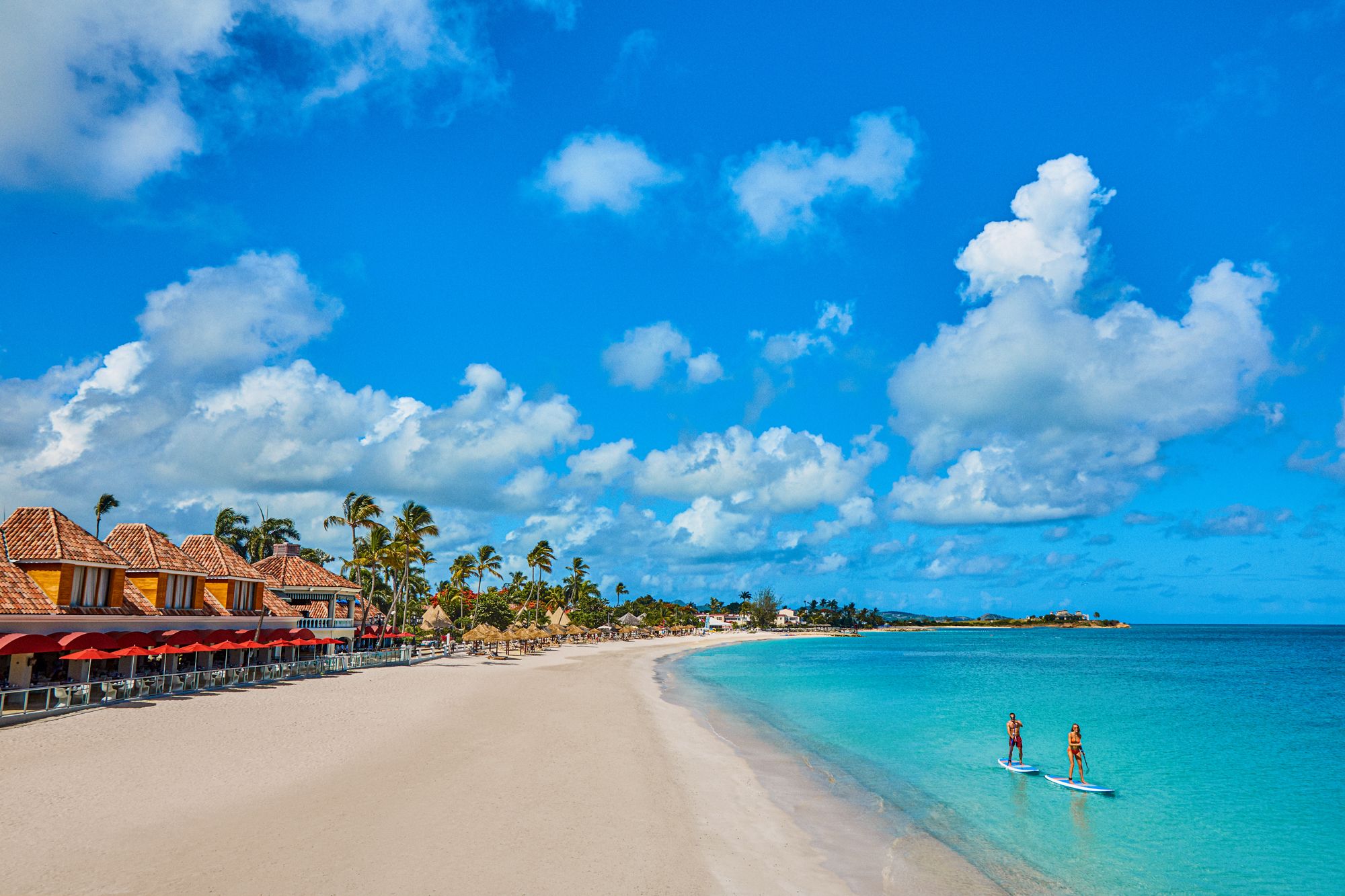 Sandals Grande Antigua Couple Paddleboard