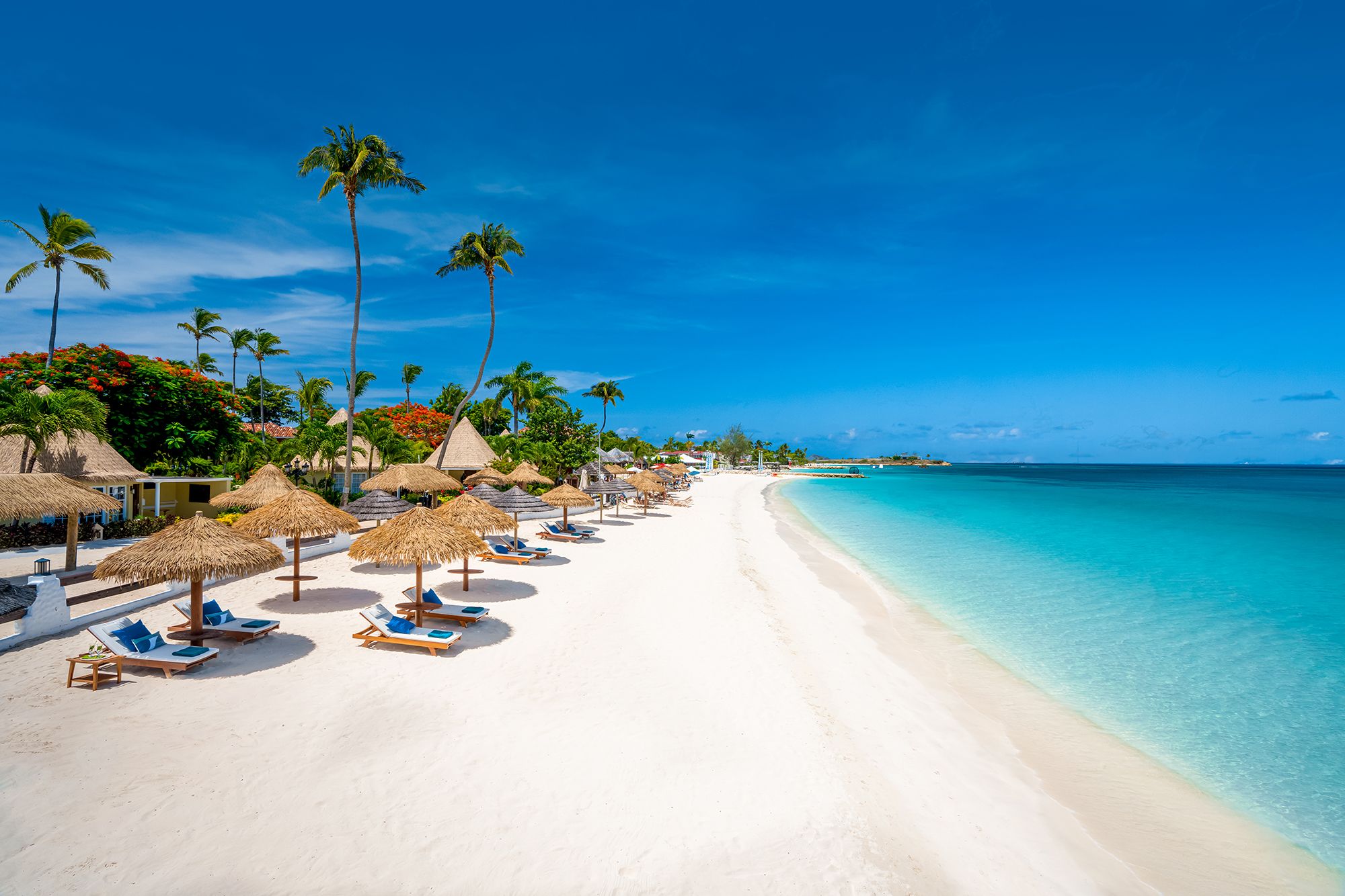 Sandals Grande Antigua Long Beach Overview