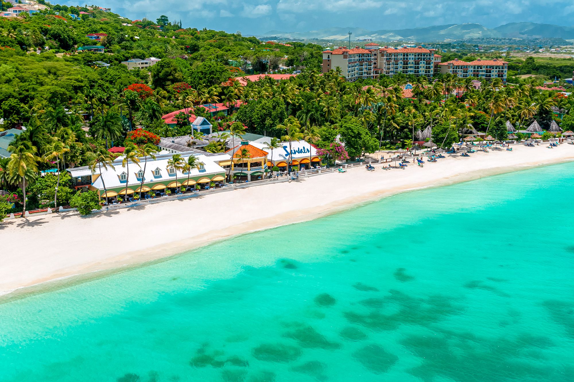 Sandals Grande Antigua Overview Beach Front