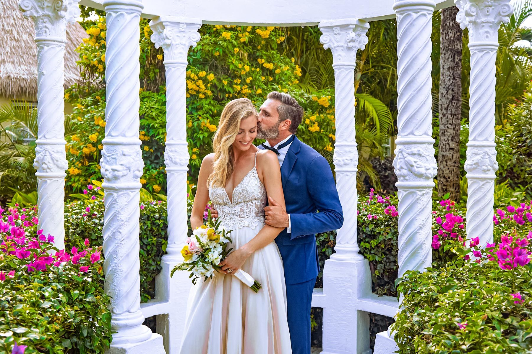 Sandals Grande Antigua SAT Garden Gazebo Wedding