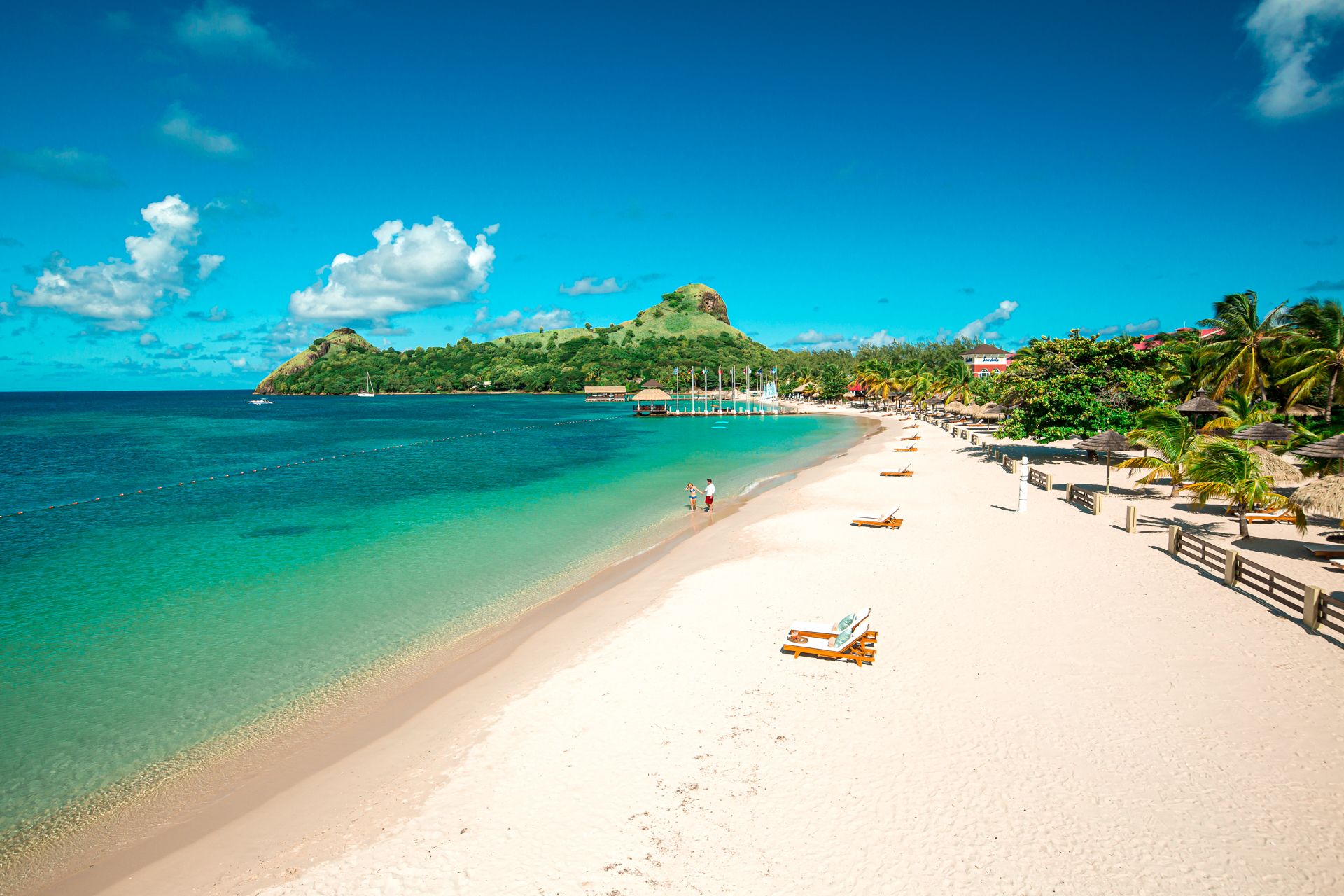 Sandals Grande Saint Lucian RBeach Aerial